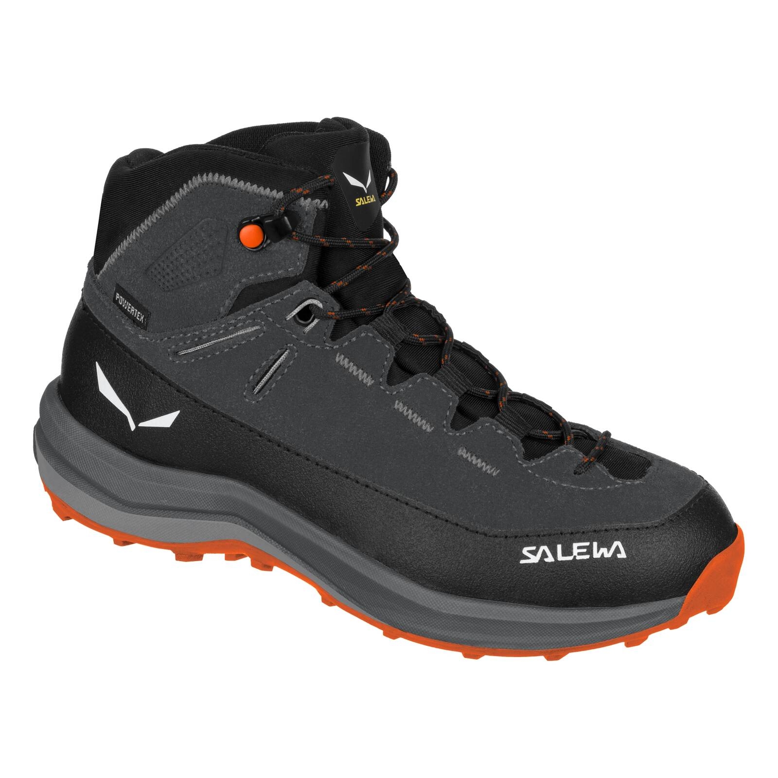 Buty turystyczne dziecice Salewa MTN TRAINER 2 MID PTX K czarne 00-0000064011_0878