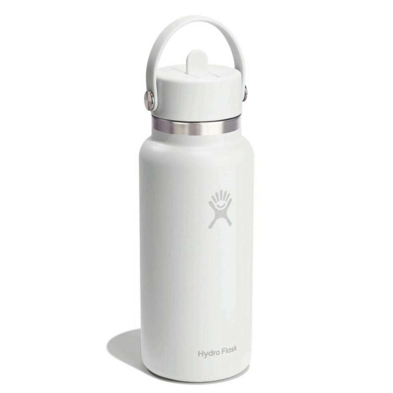 Butelka termiczna unisex Hydro Flask WIDE FLEX STRAW 946 ML bia�a W32CFS110