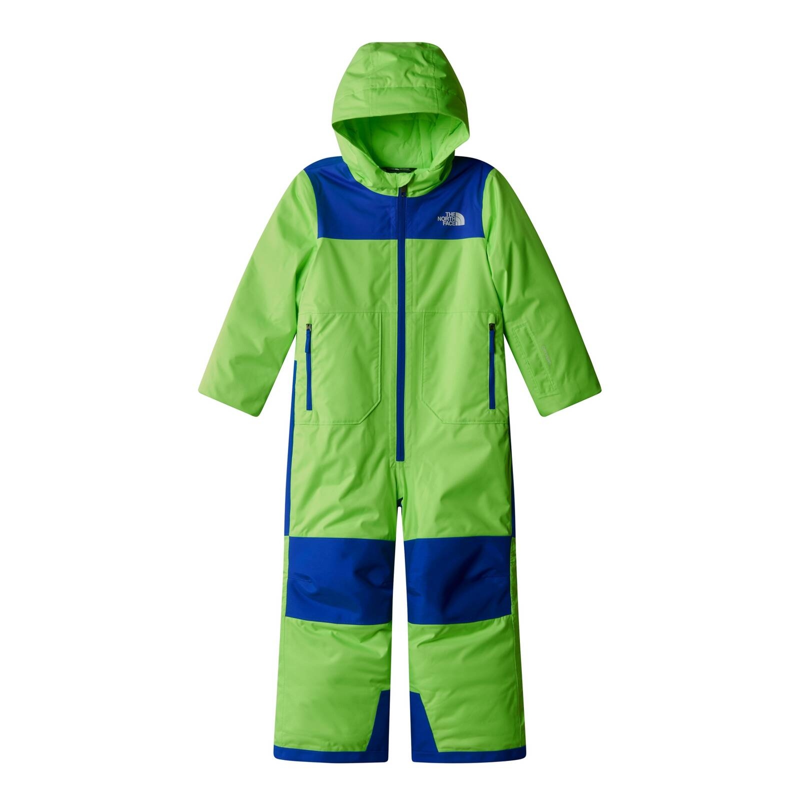 Kombinezon narciarski dziecicy The North Face FREEDOM SNOW SUIT zielony NF0A89JND6S