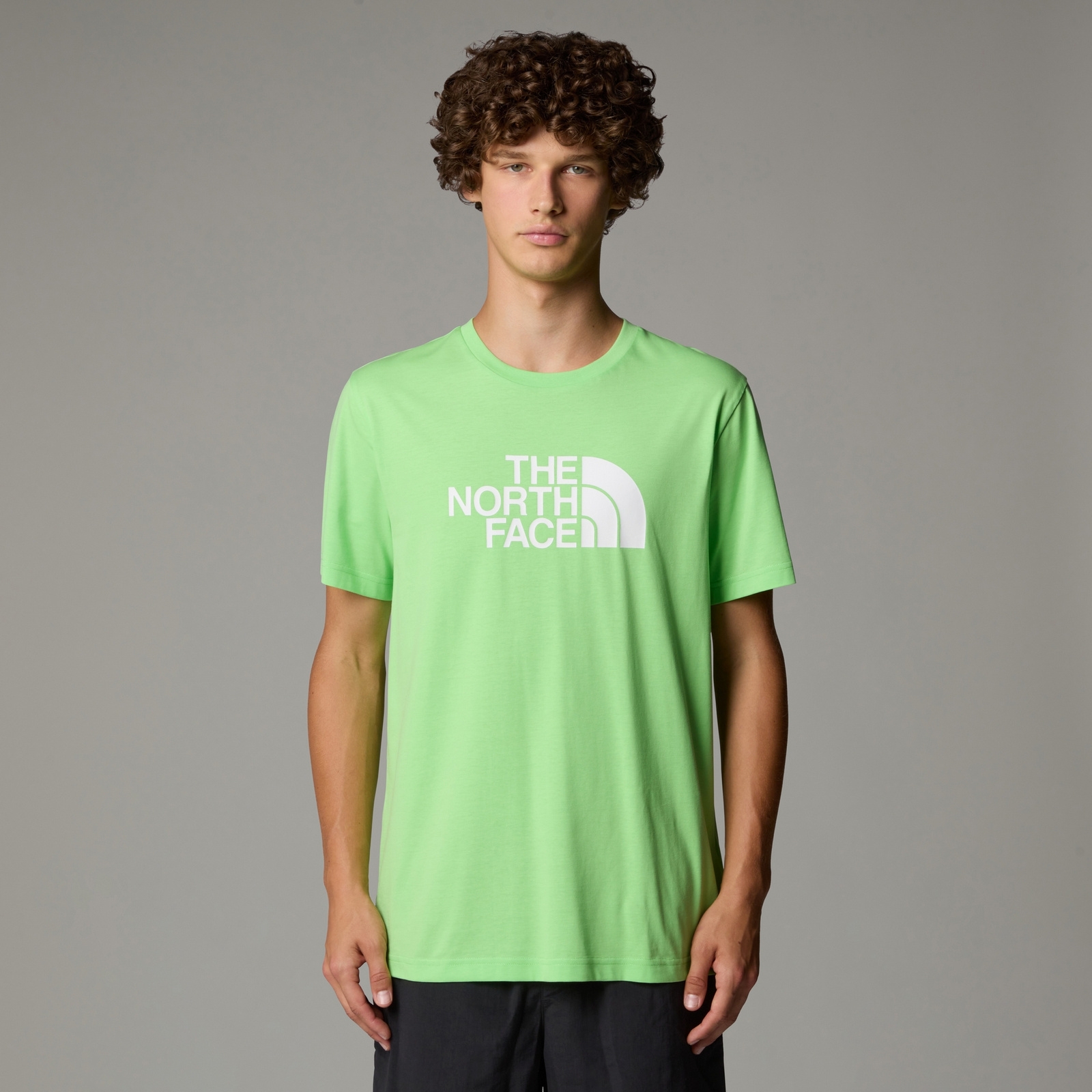Koszulka męska The North Face S/S EASY zielona NF0A8A6CB2T