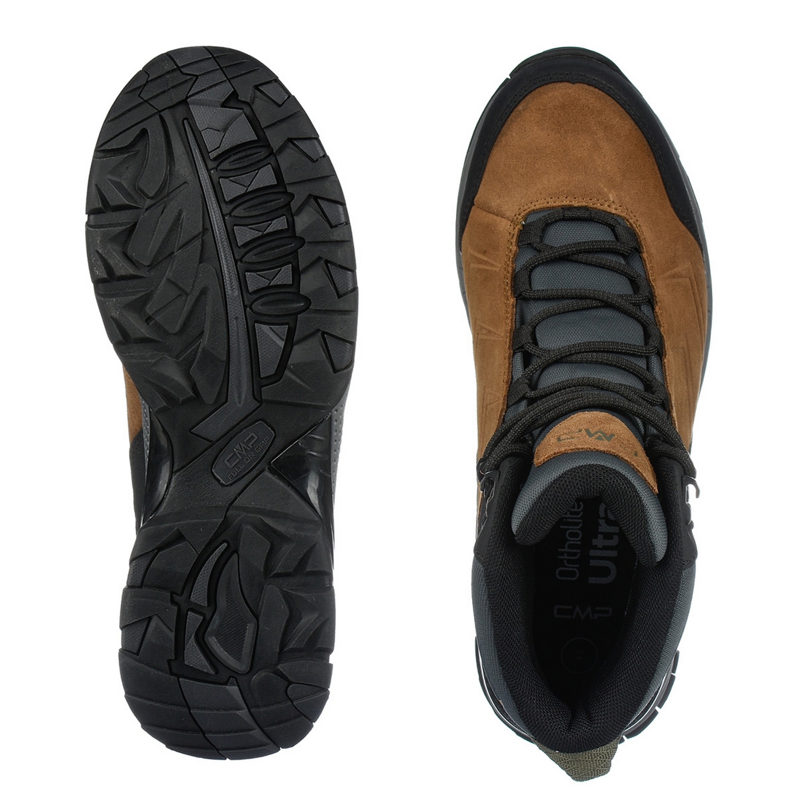 Buty trekkingowe mskie CMP MELNICK MID WP brzowe 3Q18587-P777
