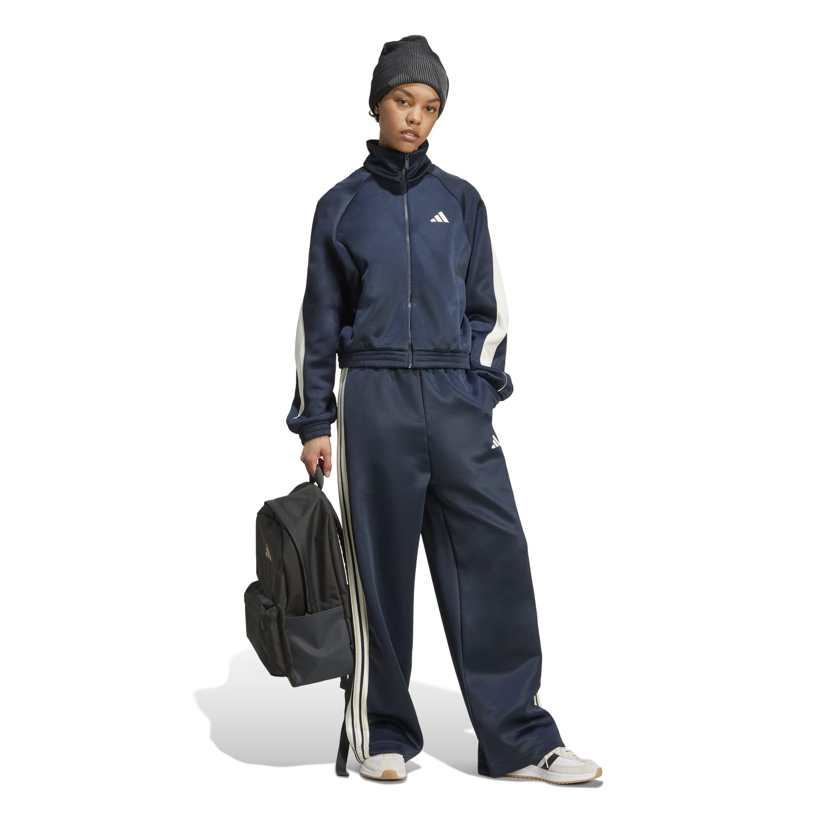 Bluza dresowa damska adidas STADIUM granatowa JW0527