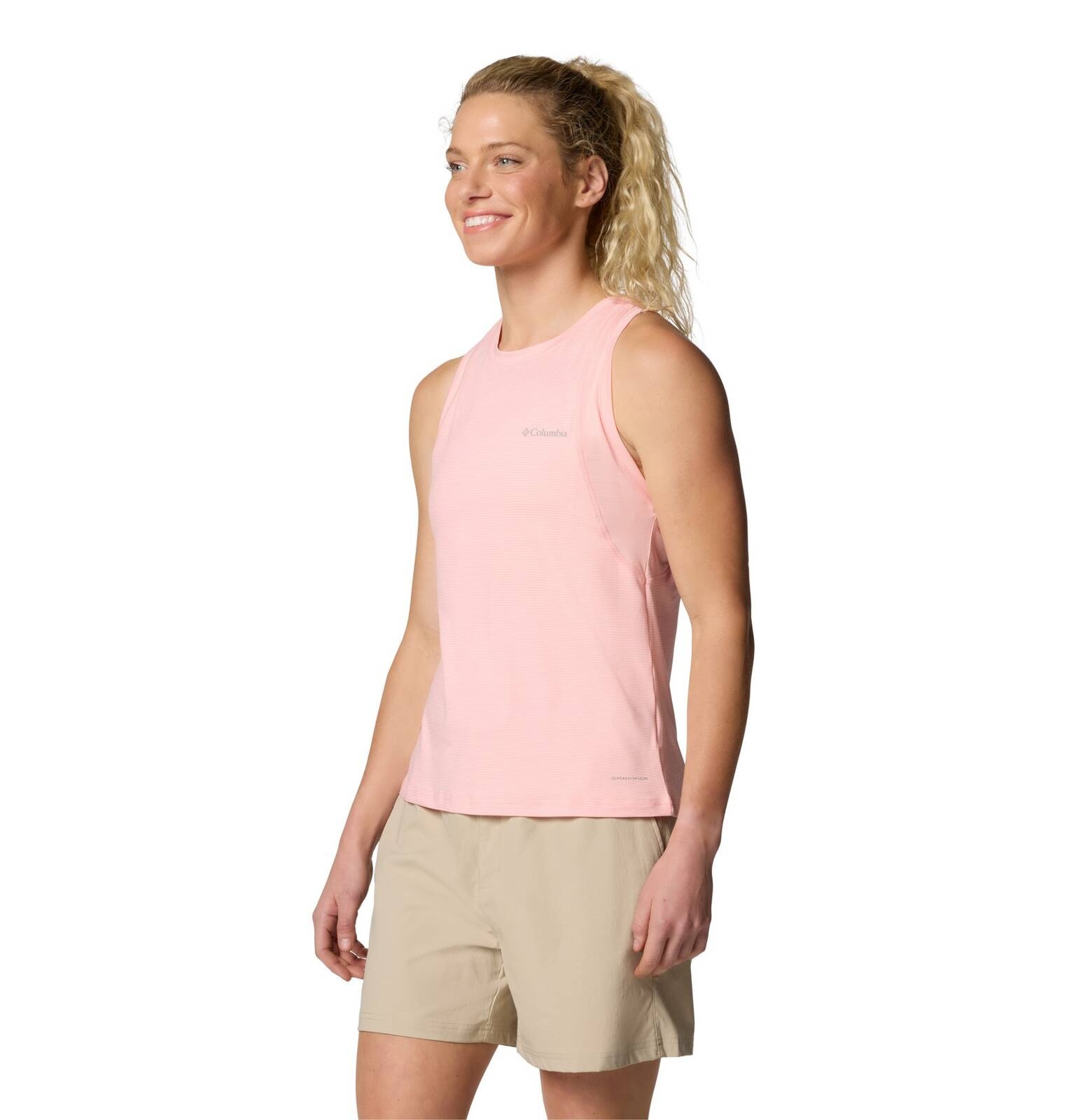 Tank top treningowy damski Columbia WEEKEND ASCENT rowy 2119221669