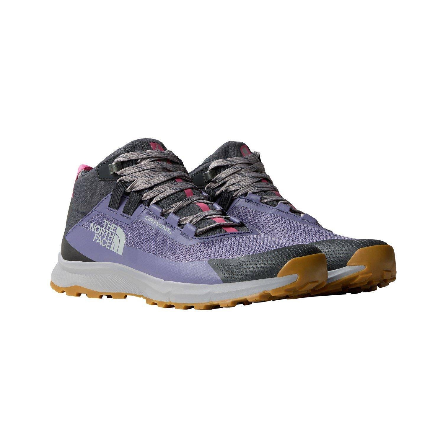 Buty trekkingowe damskie The North Face CRAGSTONE fioletowe NF0A5LXCIG0