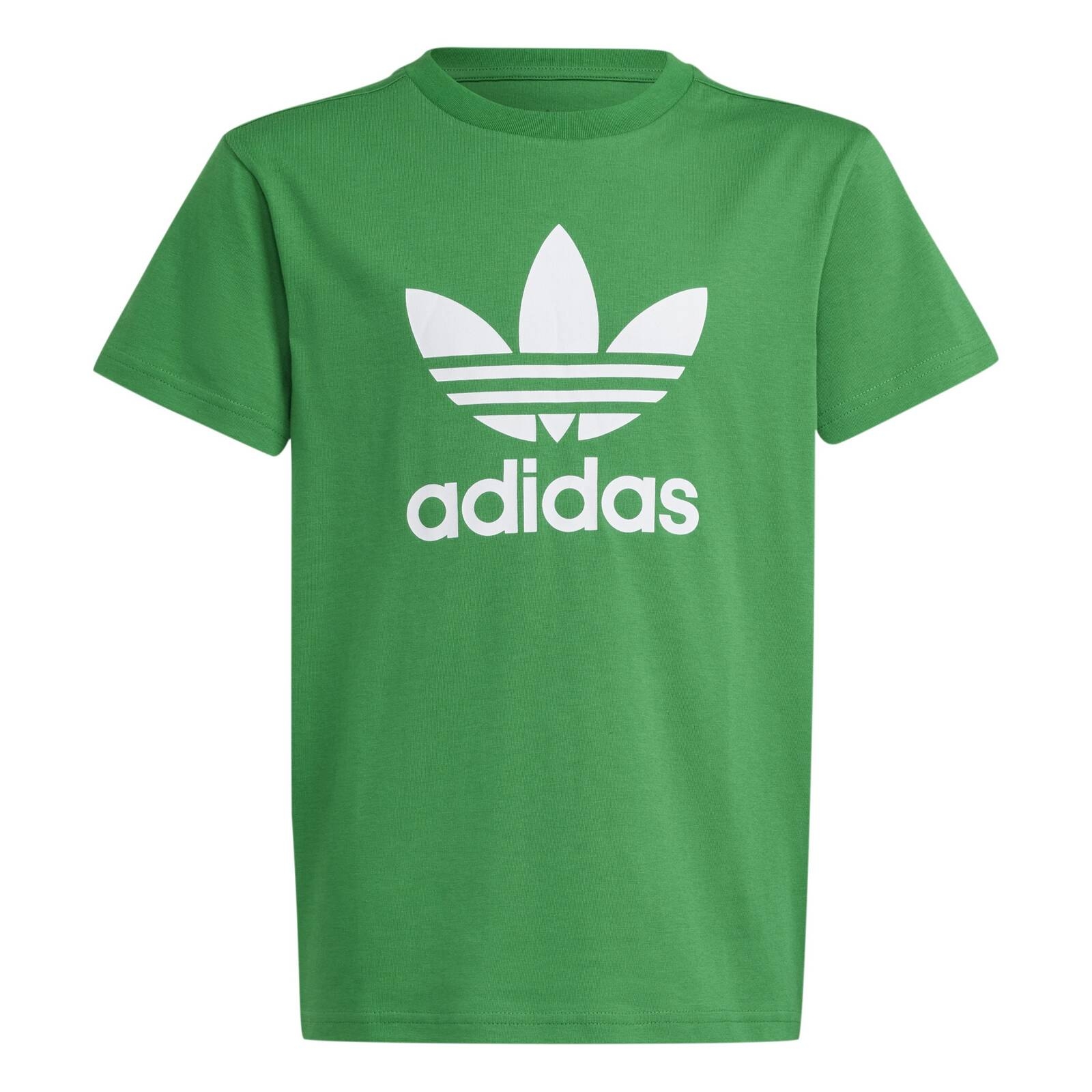 Koszulka dziecica adidas TREFOIL zielona IY4003