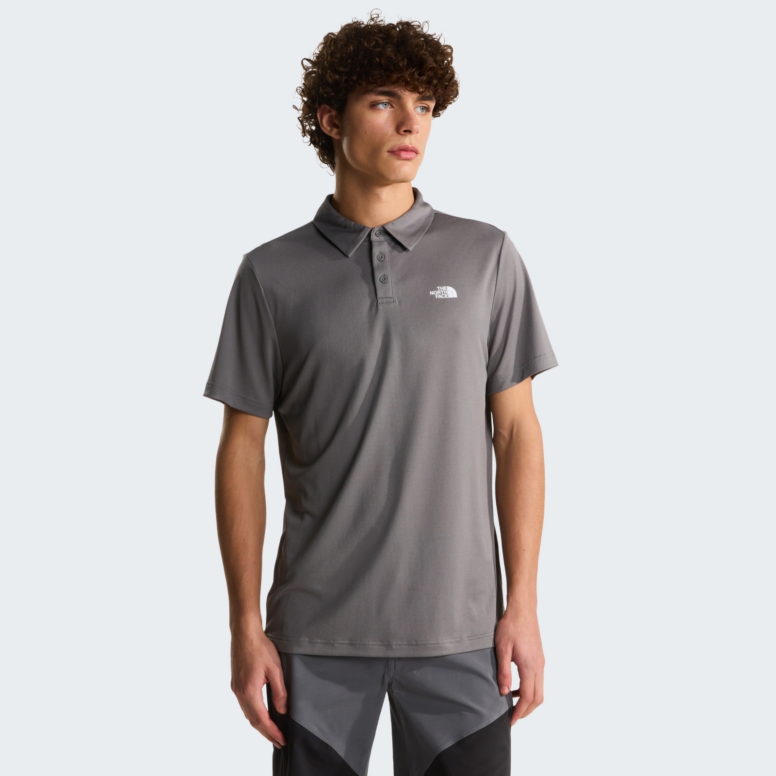 Koszulka polo m�ska The North Face TANKEN szara NF0A2WAZ0UZ