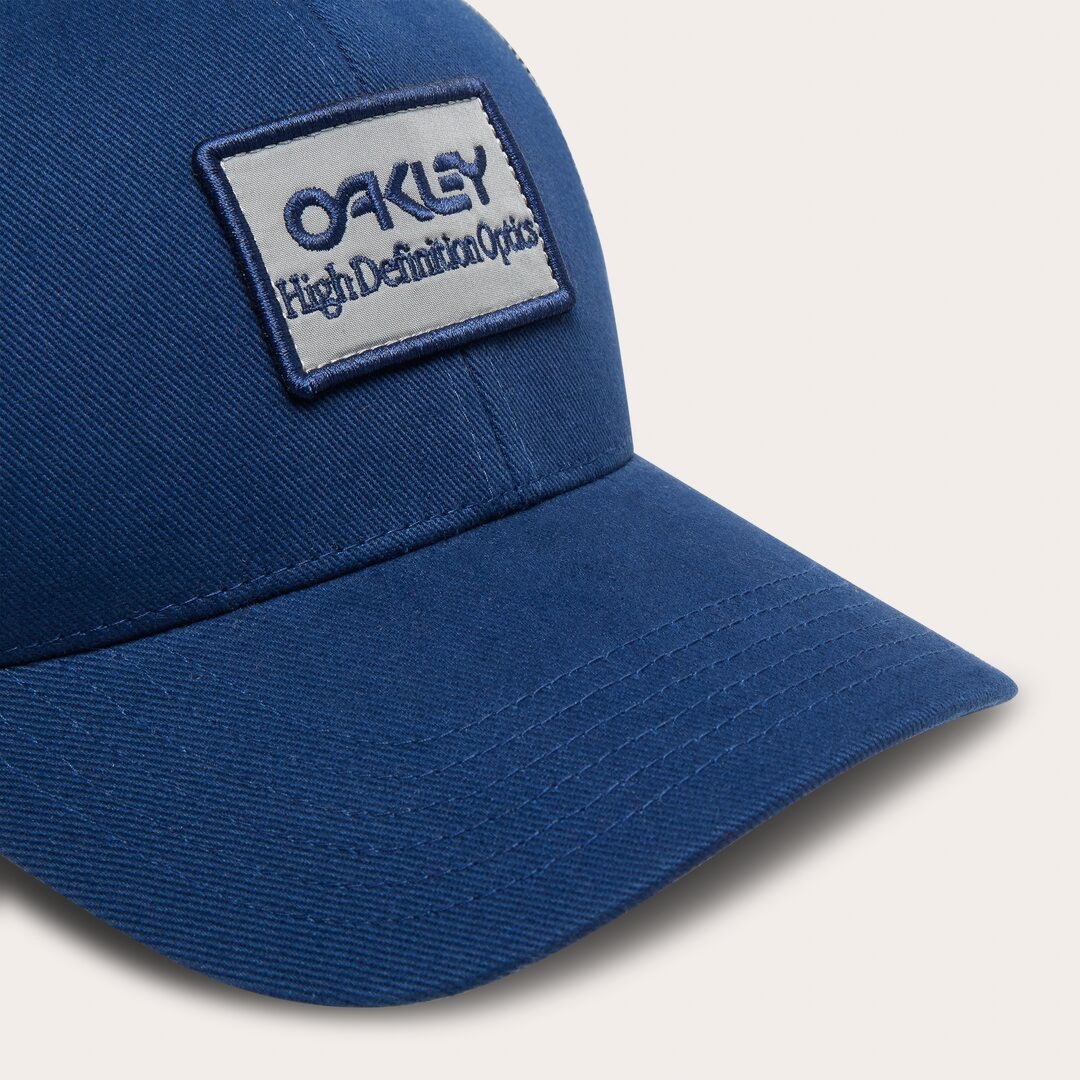 Czapka z daszkiem unisex Oakley B1B HDO PATCH niebieska FOS900906-9LN