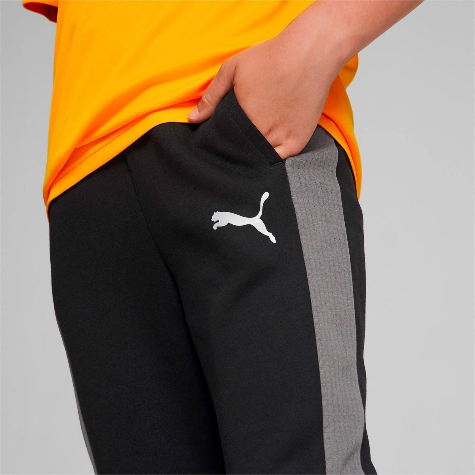 Spodnie dresowe chopice Puma EVOSTRIPE czarne 67006901
