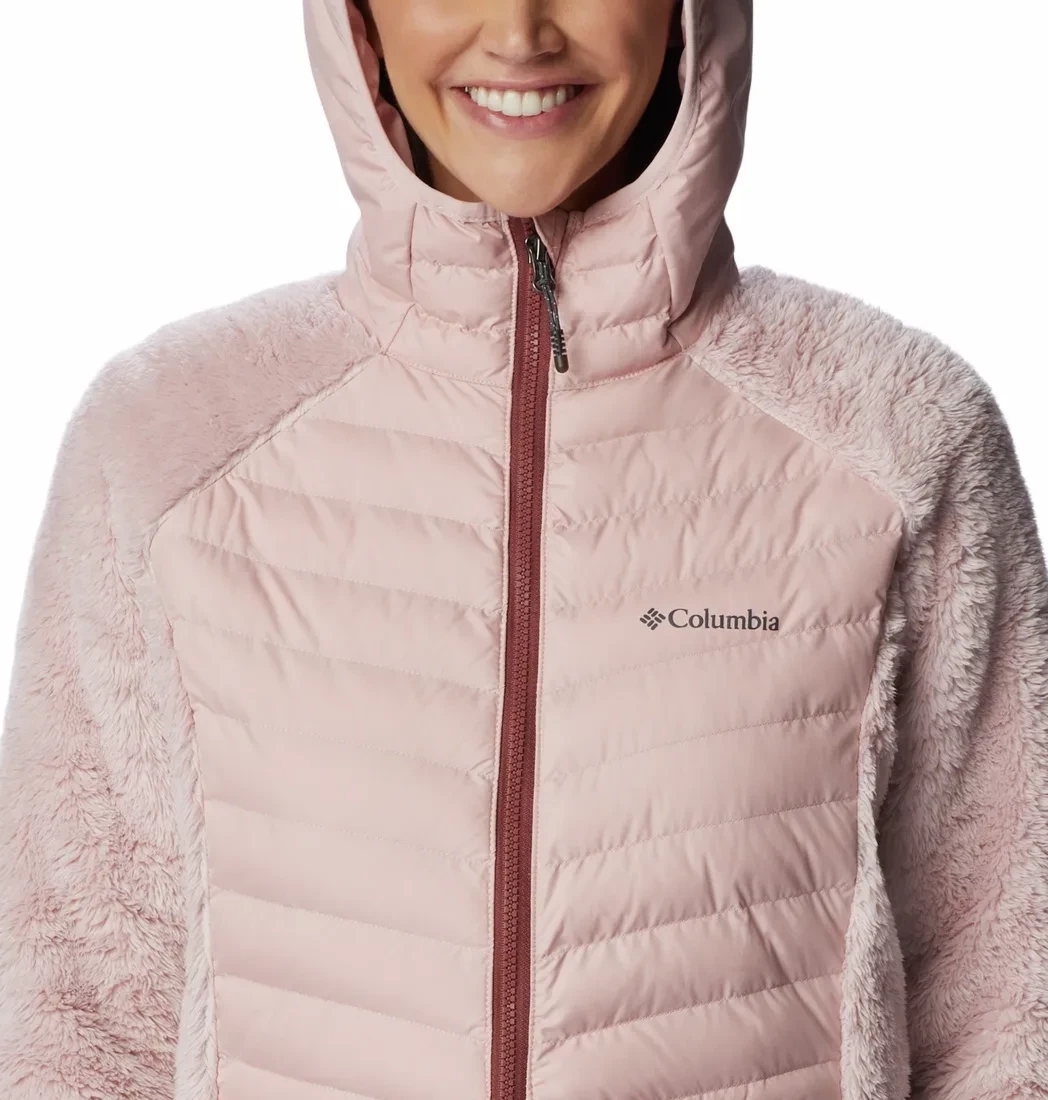 Bluza Puchowa Columbia Powder Lite Sherpa r�owa 2051782626