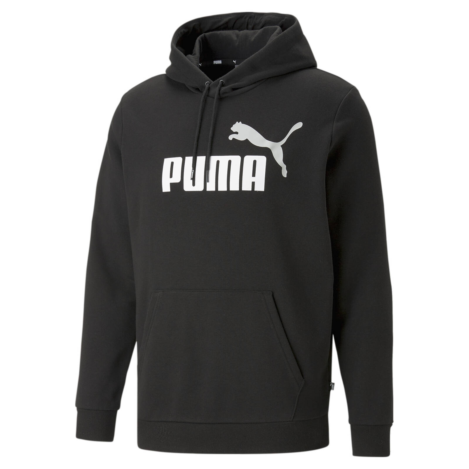 Bluza z kapturem mska Puma ESS + 2 COL BIG LOGO TR czarna 58676561