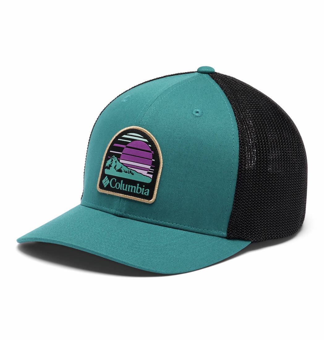 Czapka z daszkiem unisex Columbia MESH turkusowa 1495921364
