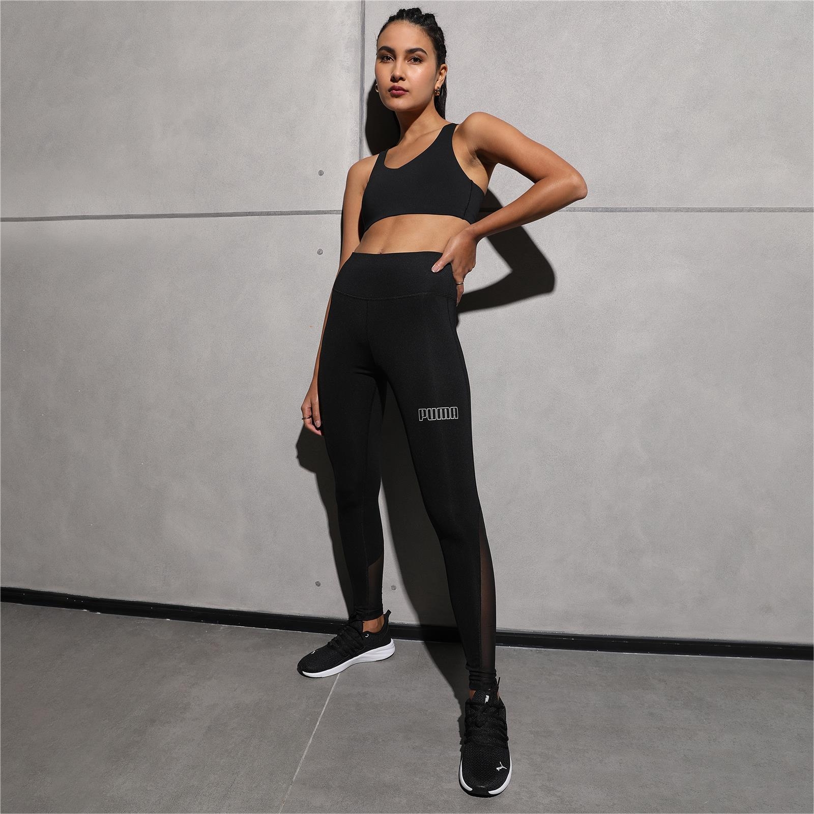 Legginsy damskie Puma Active Ess czarne 84718501