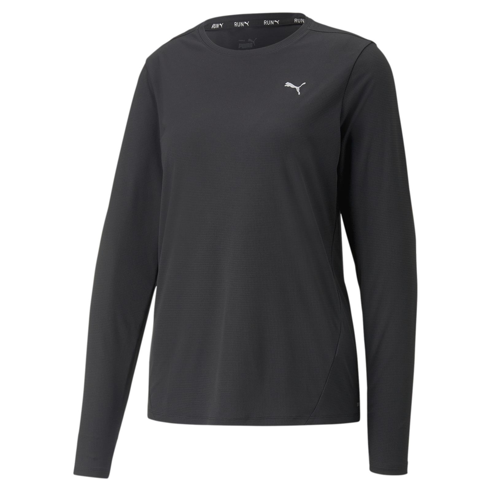 Longsleeve damski Puma Run Favorite czarny 52316901