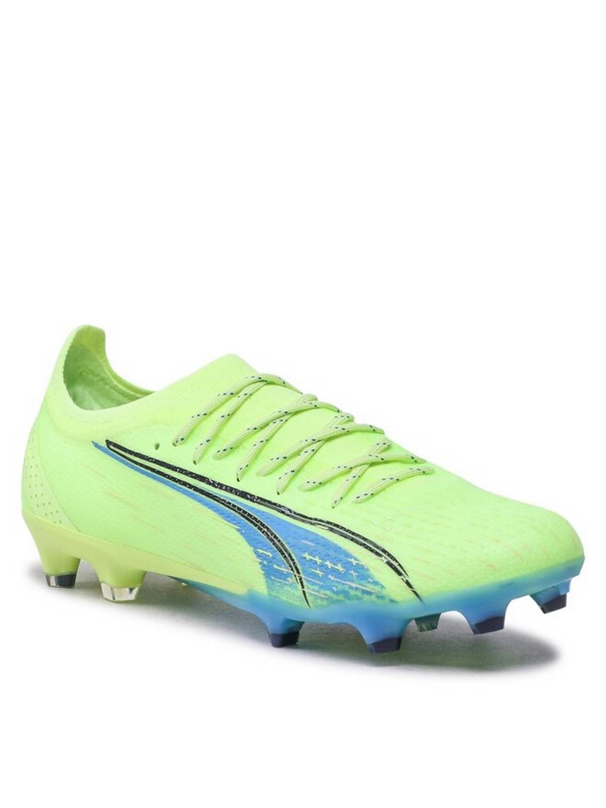 Korki mskie Puma ULTRA ULTIMATE FG/AG zielone 10686801