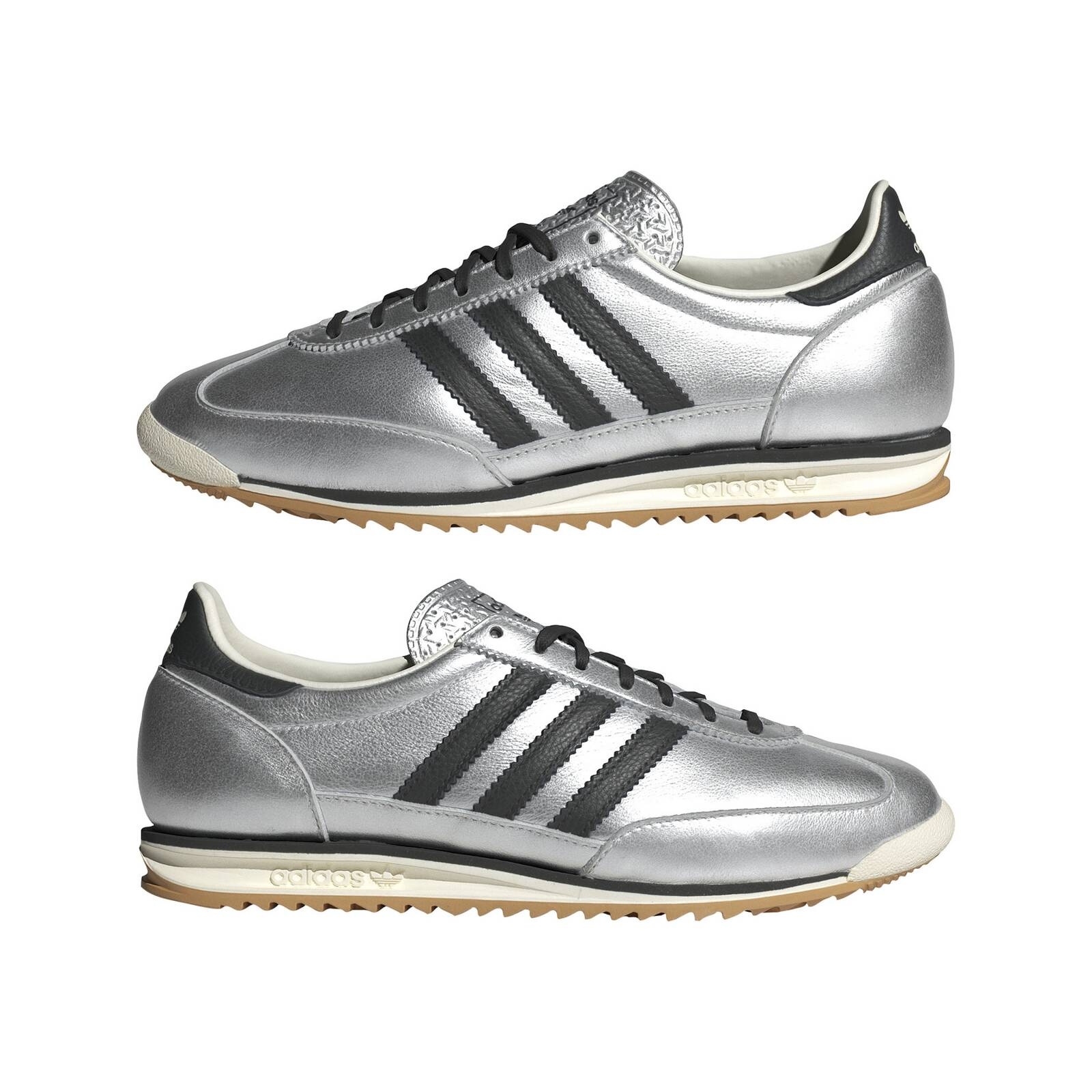 Buty sportowe damskie adidas SL 72 OG srebrne JH6363
