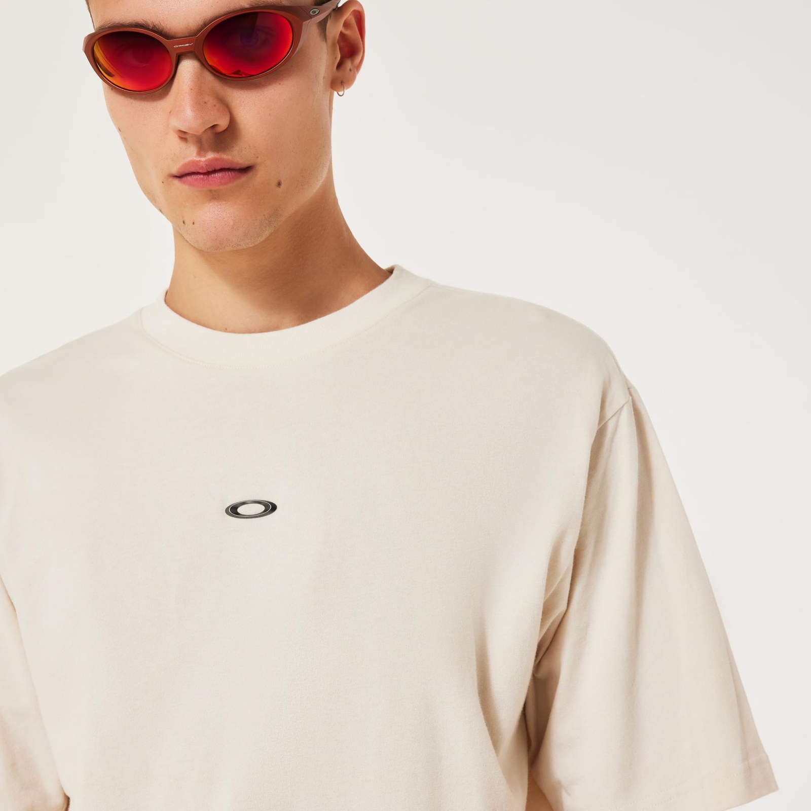 Koszulka m�ska Oakley METAL RISE be�owa FOA407825-68S