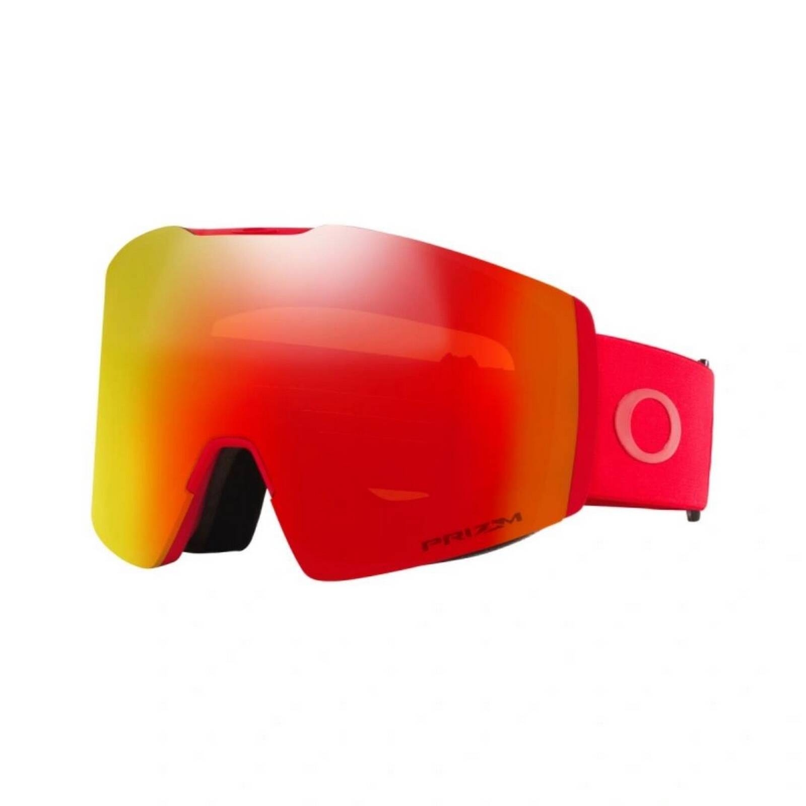 Gogle narciarskie unisex Oakley FALL LINE czerwone OO7099-65