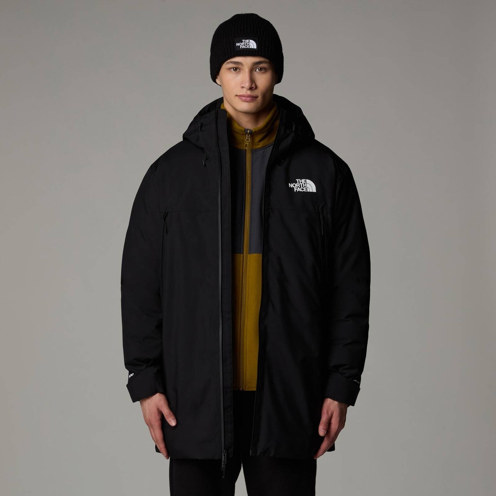 Parka wodoodporna męska The North Face RANGE czarna NF0A88WEJK3