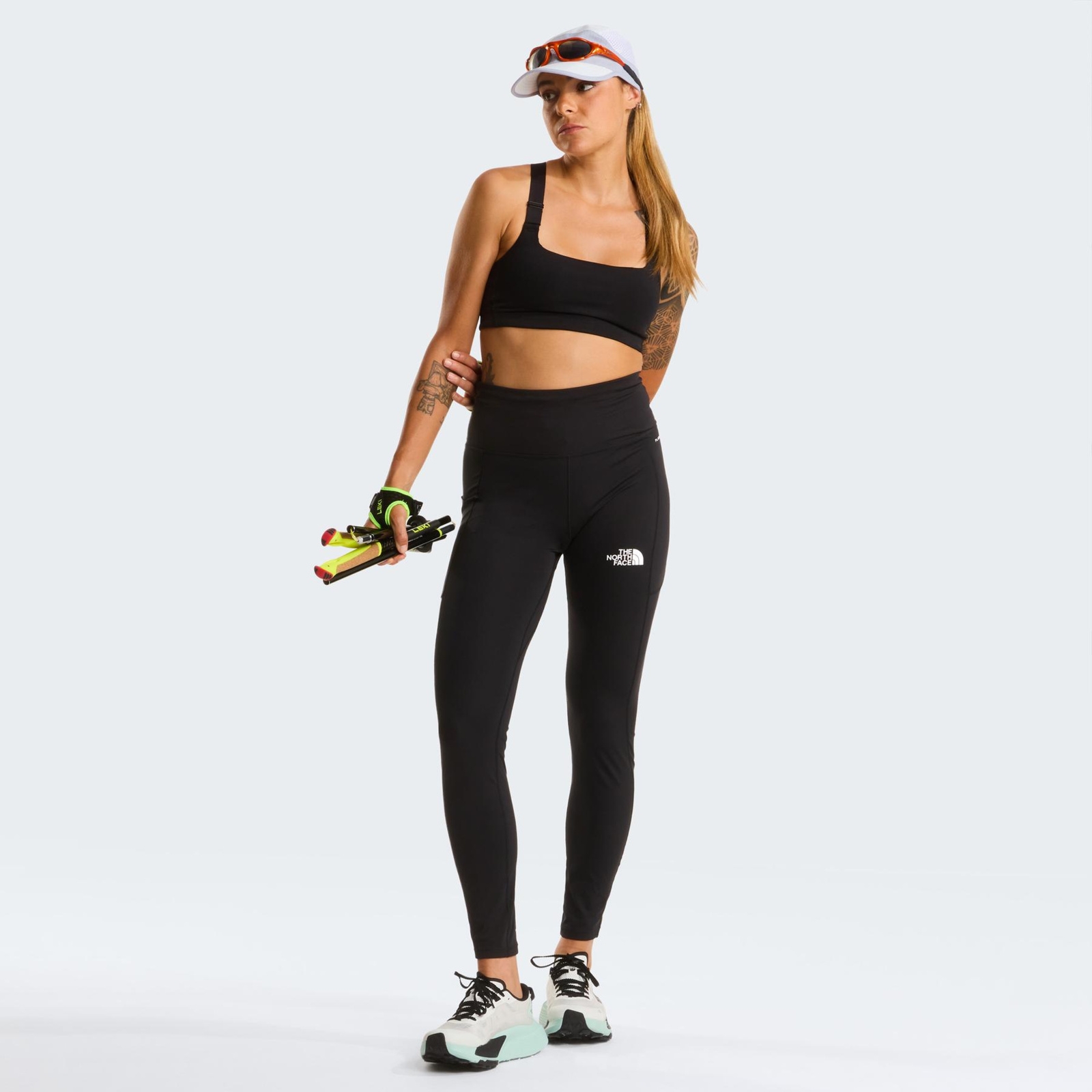 Legginsy damskie The North Face LIGHTBRIGHT czarne NF0A8FZFJK3