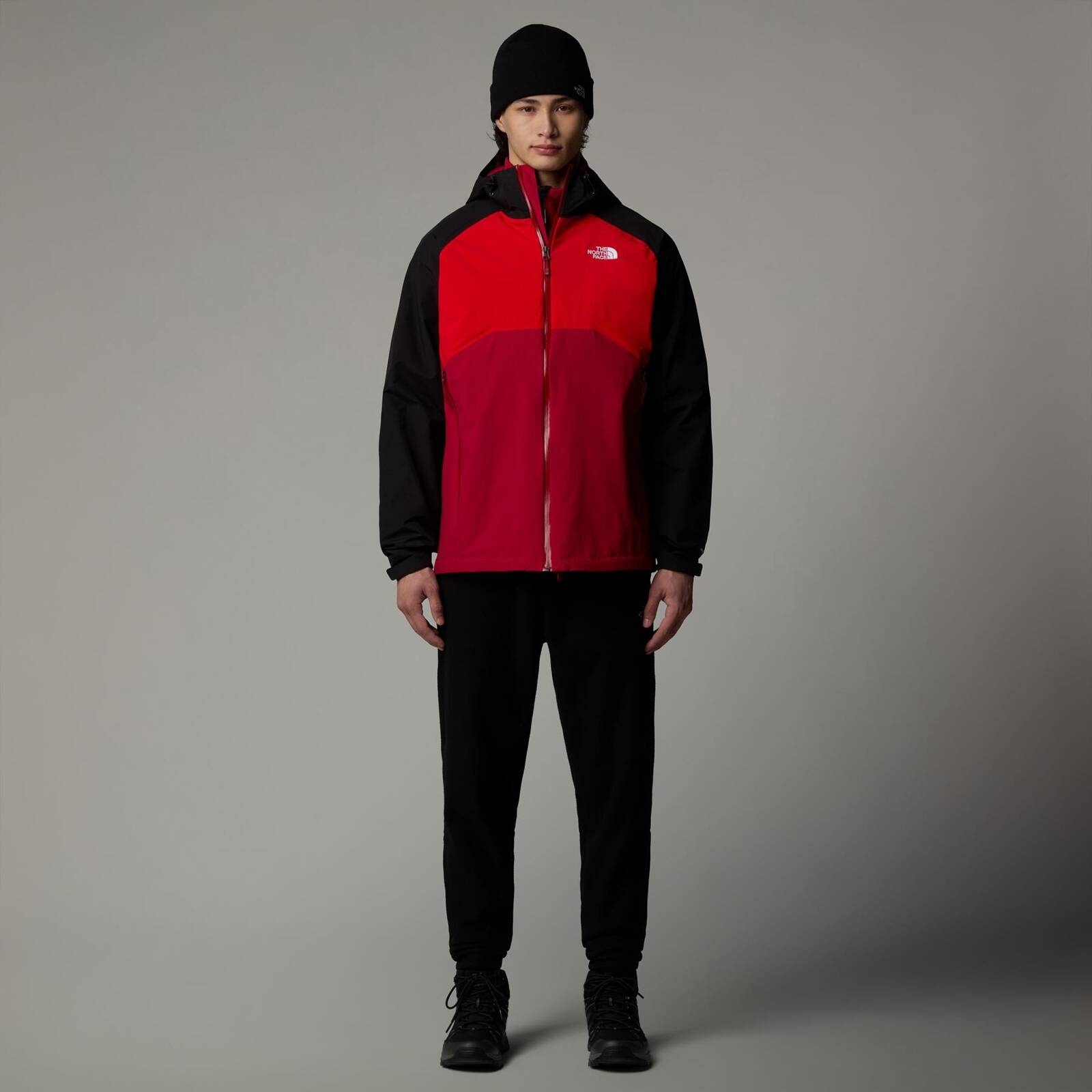Kurtka wodoodporna mska The North Face STRATOS czerwona NF00CMH98CI