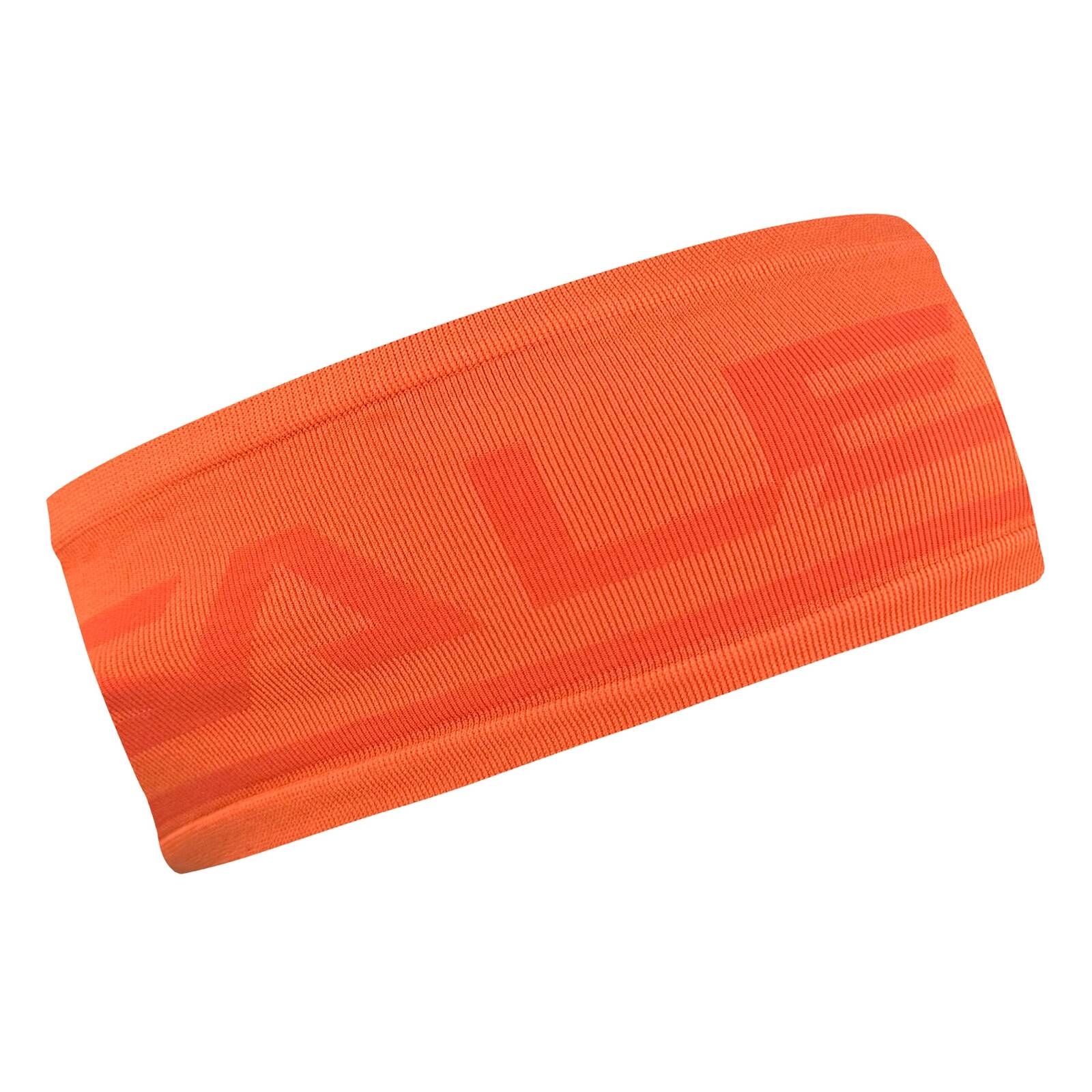 Opaska na gow unisex Salewa PUNTEA SEAMLESS pomaraczowa 00-0000028759_4150