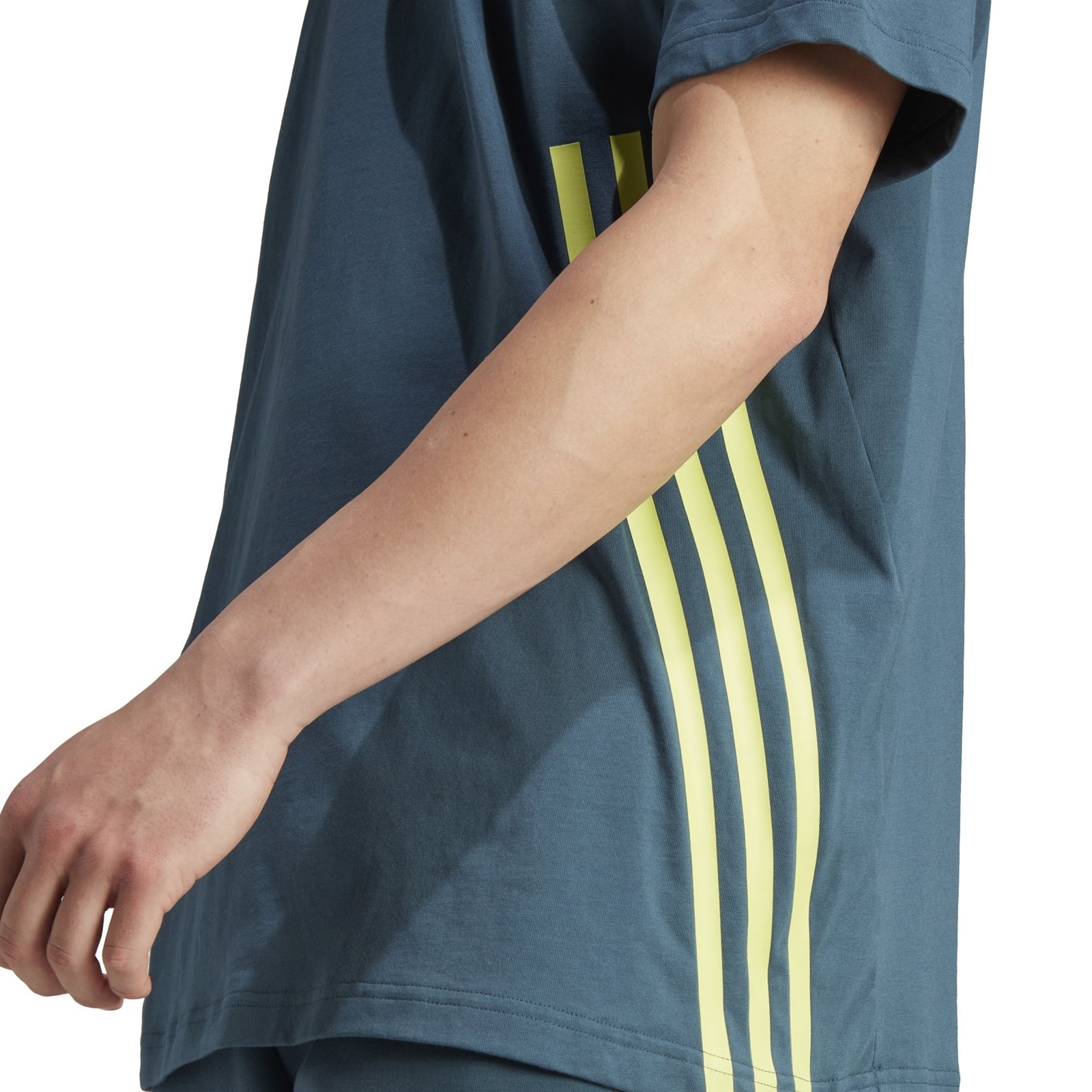 Koszulka mska adidas FUTURE ICONS 3-STRIPES granatowa IN1614