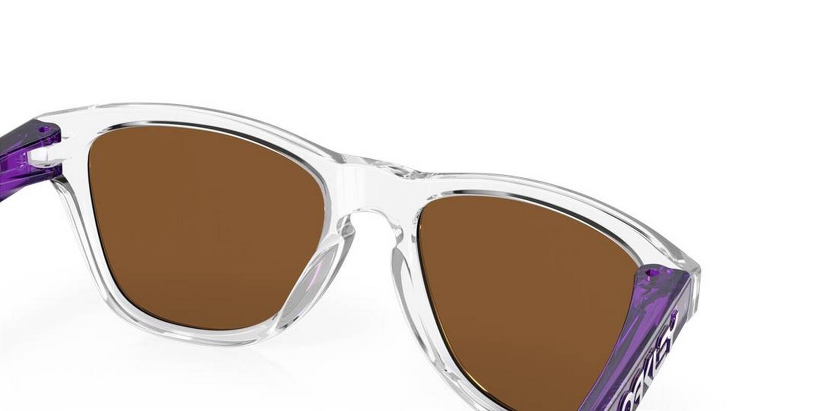 Okulary przeciwsoneczne dziecice Oakley FROGSKINS XXS przezroczyste OJ9009-03