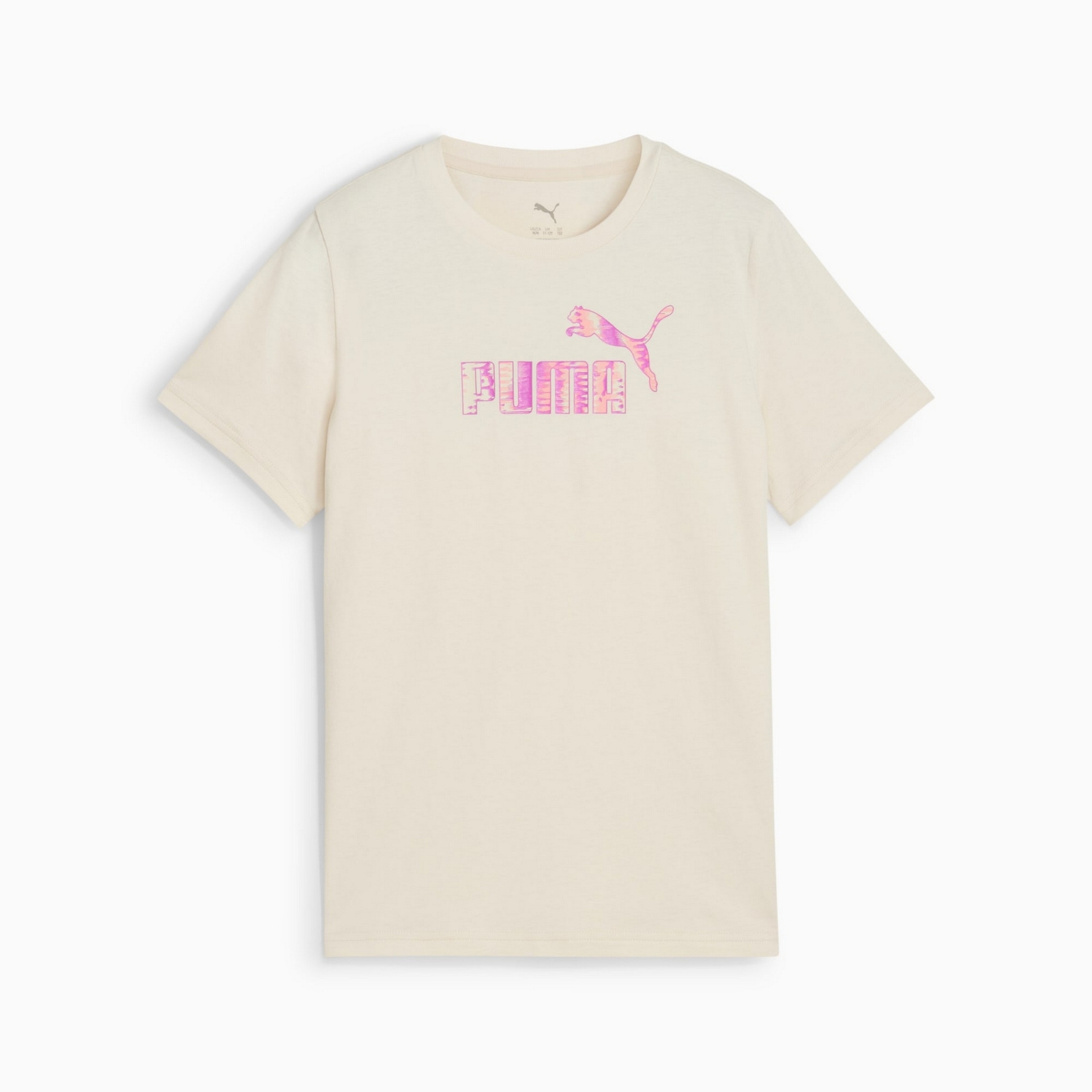 Koszulka dziewcz�ca Puma ESS NATURE 2.0 be�owa 68648487
