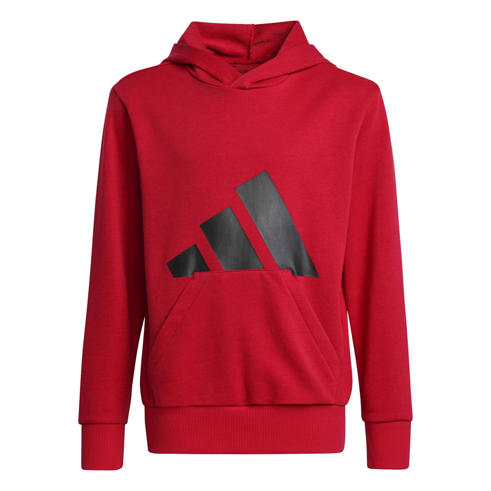 Bluza z kapturem dziecica adidas ESSENTIALS czerwona JE1389