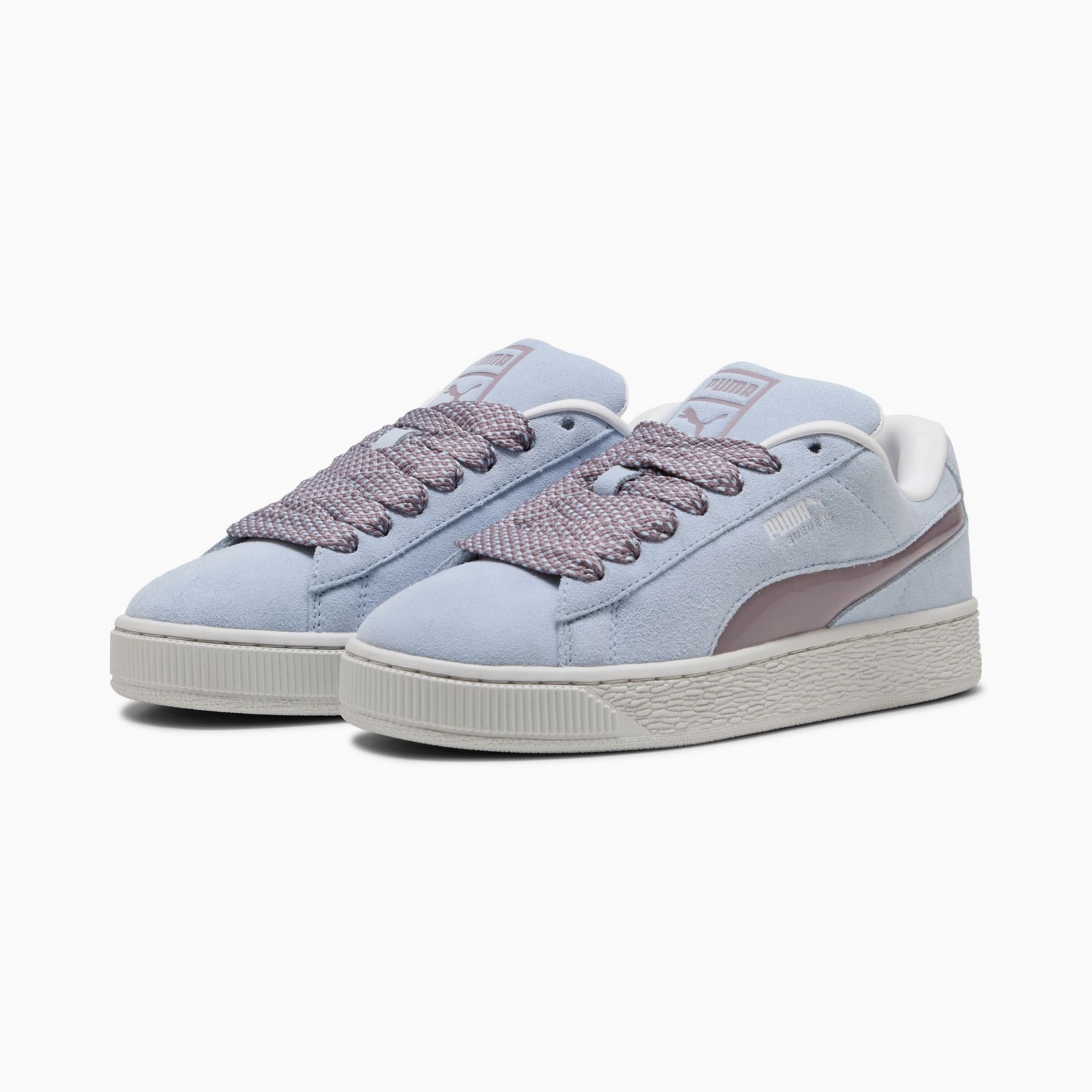 Buty sportowe damskie Puma SUEDE XL EN PISTE niebieskie 40332302