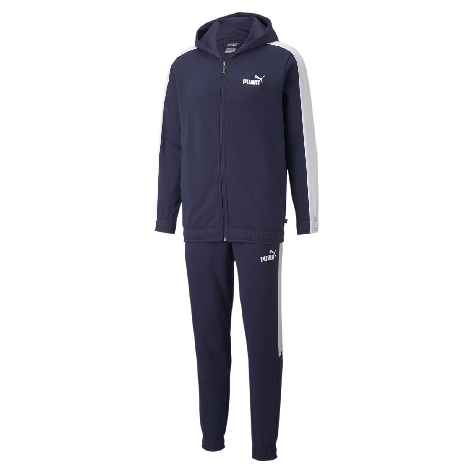 Dres mski Puma Hooded Sweat Suit granatowy 84584706