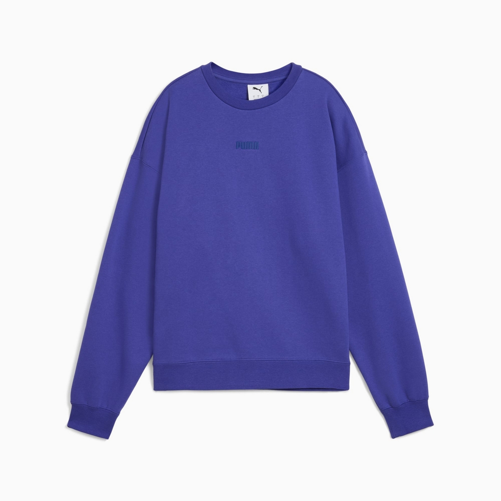 Bluza damska Puma ELEVATED ESS CREW COMFORT FL fioletowa 68864527