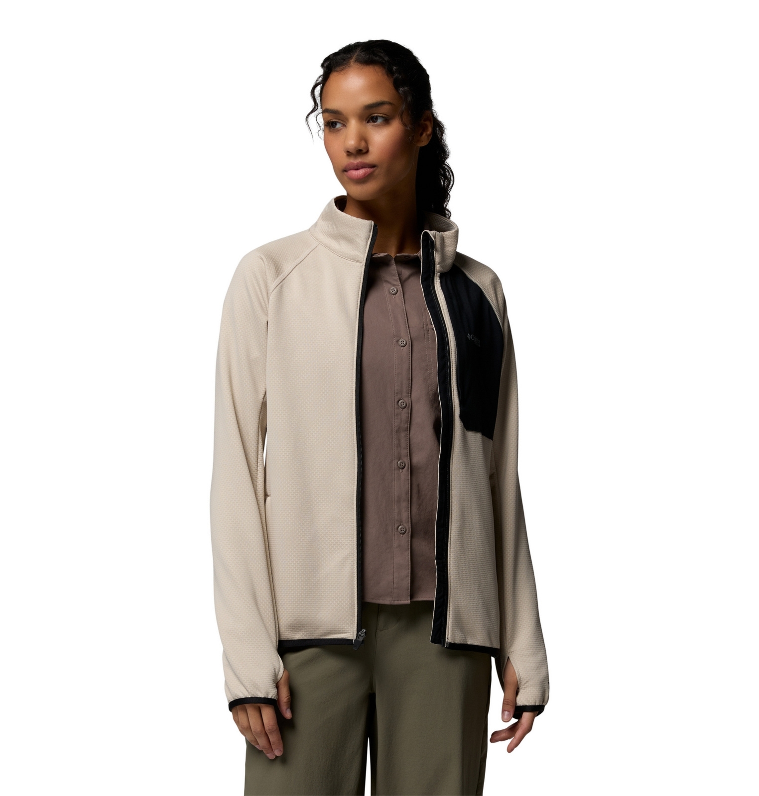 Bluza damska Columbia TRIPLE CANYON GRID FLEECE be�owa 2085193279