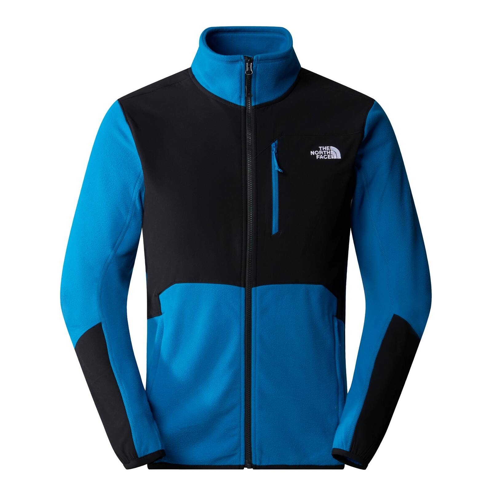 Polar mski The North Face GLACIER PRO FULL ZIP niebieski NF0A5IHSUID