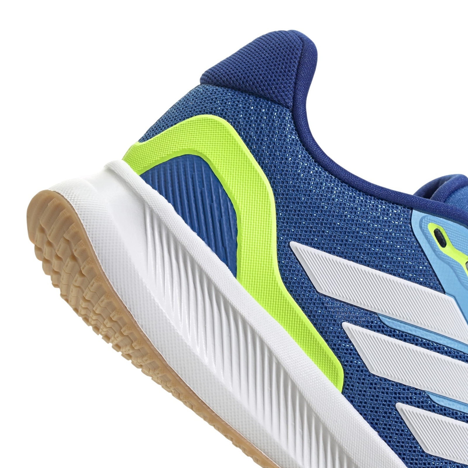 Buty do biegania dziecice adidas RUNFALCON 5 niebieskie JQ8137