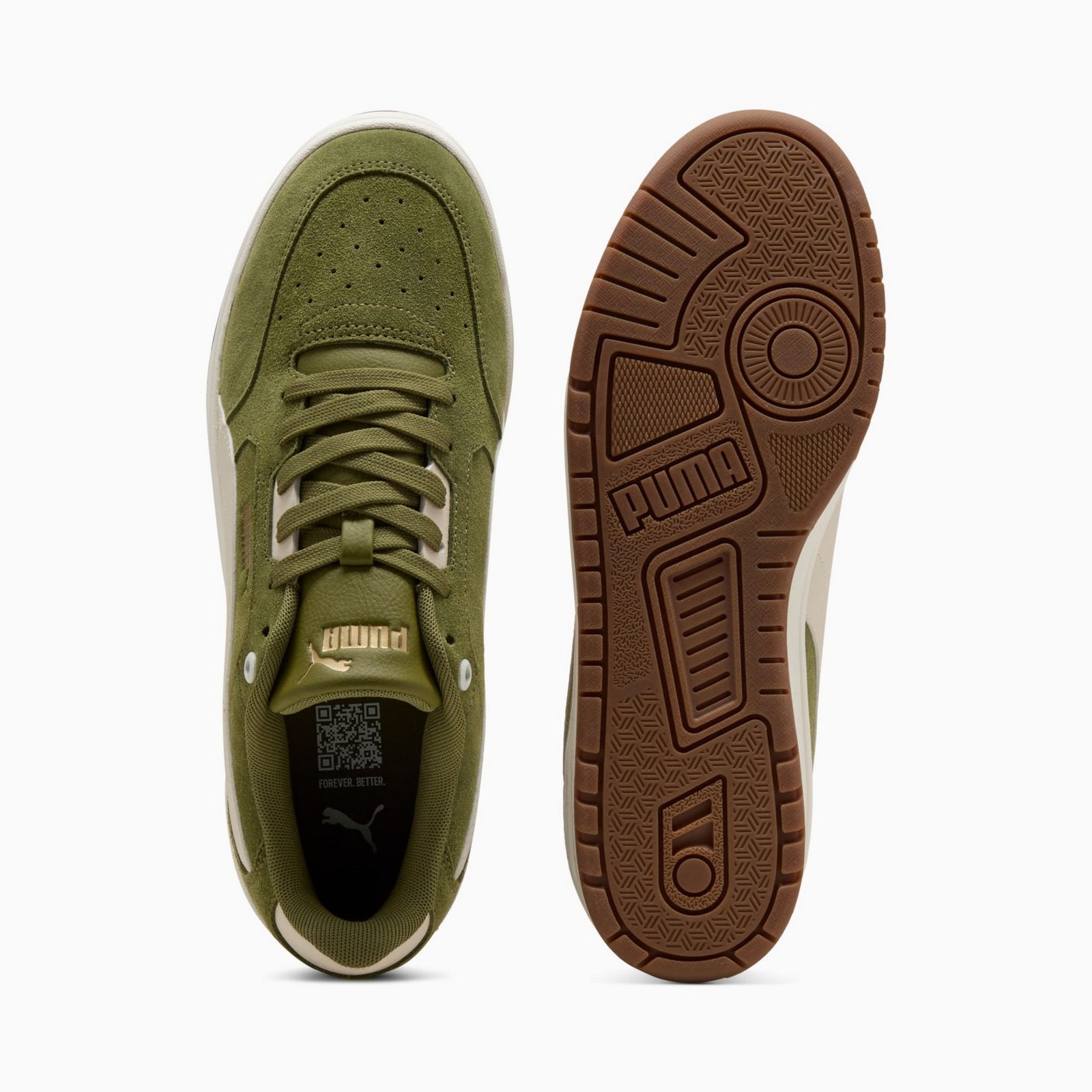 Buty sportowe m�skie Puma SHUFFLE DOWNTOWN zielone 40259705