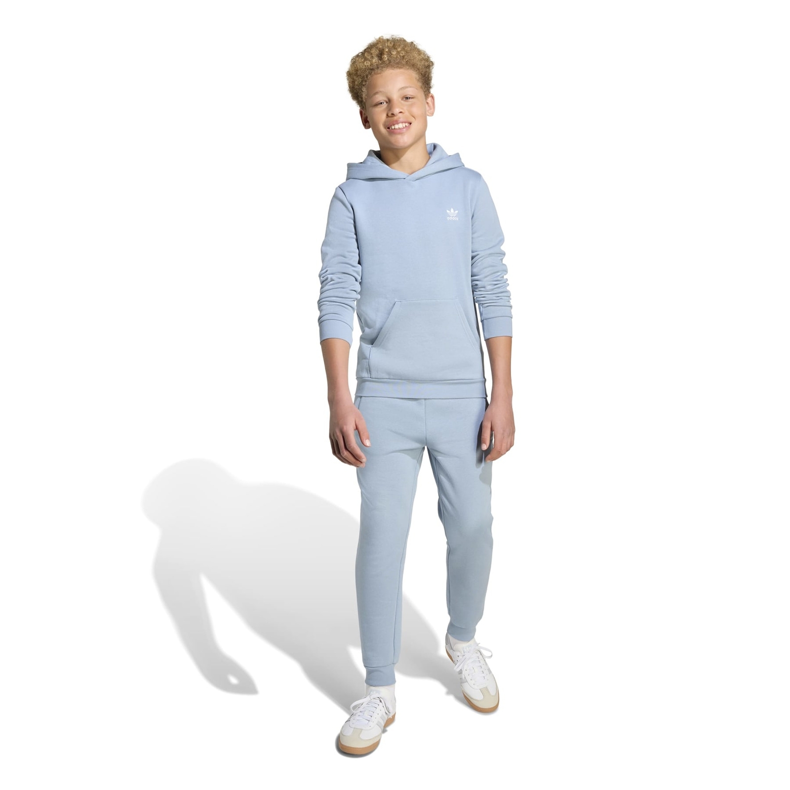 Spodnie dresowe dziecice adidas KIDS niebieskie JX2743