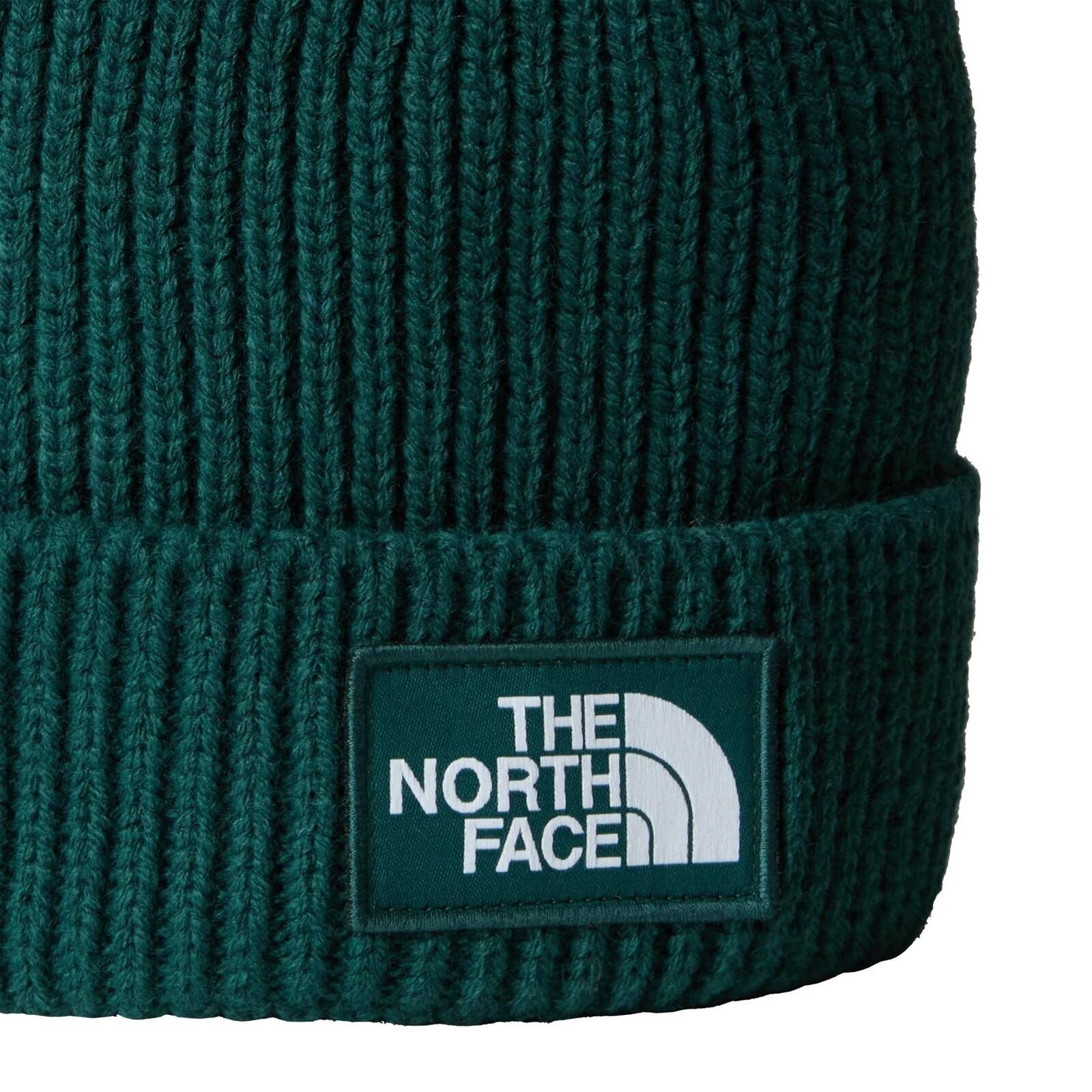 Czapka zimowa unisex The North Face LOGO BOX zielona NF0A3FJX68L