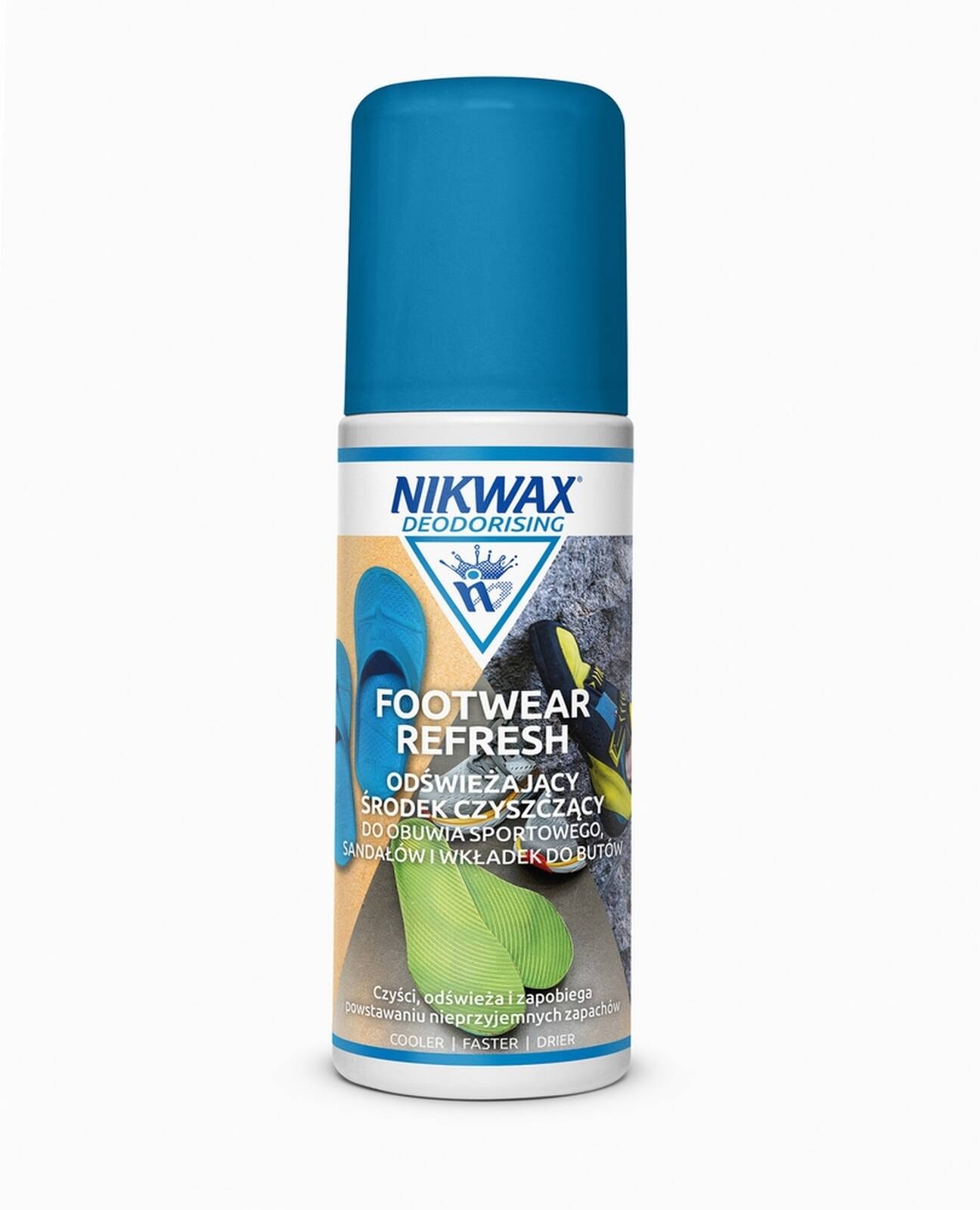 Pyn czyszczcy do obuwia sportowego Nikwax FOOTWEAR REFRESH 125ML 721P01