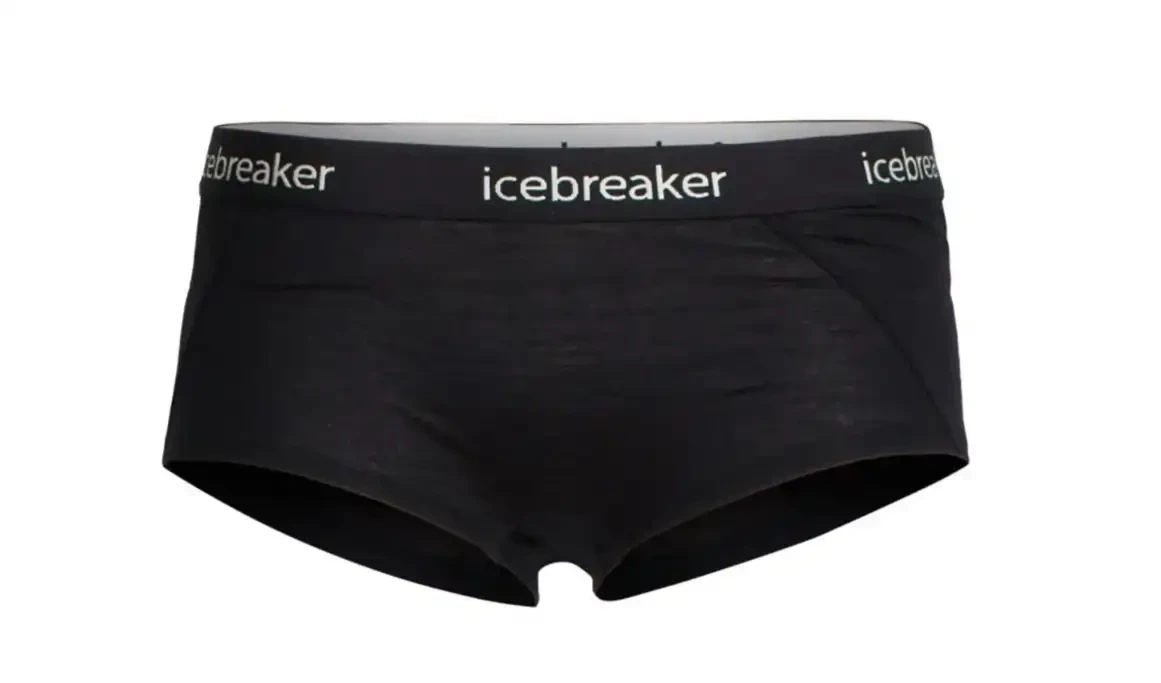 Bielizna Damska Icebreaker Sprite Hot pants czarna IB103023001