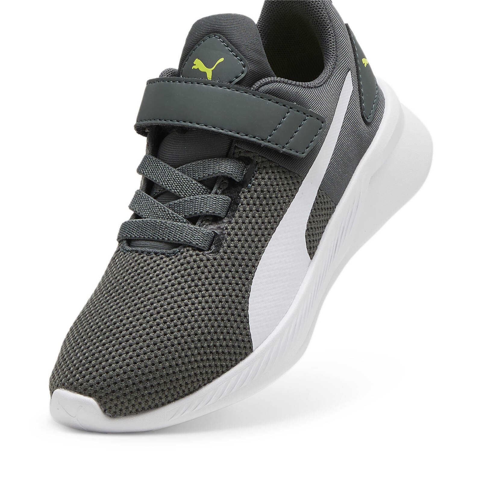 Buty sportowe dziecice Puma FLYER RUNNER V PS szare 19292945