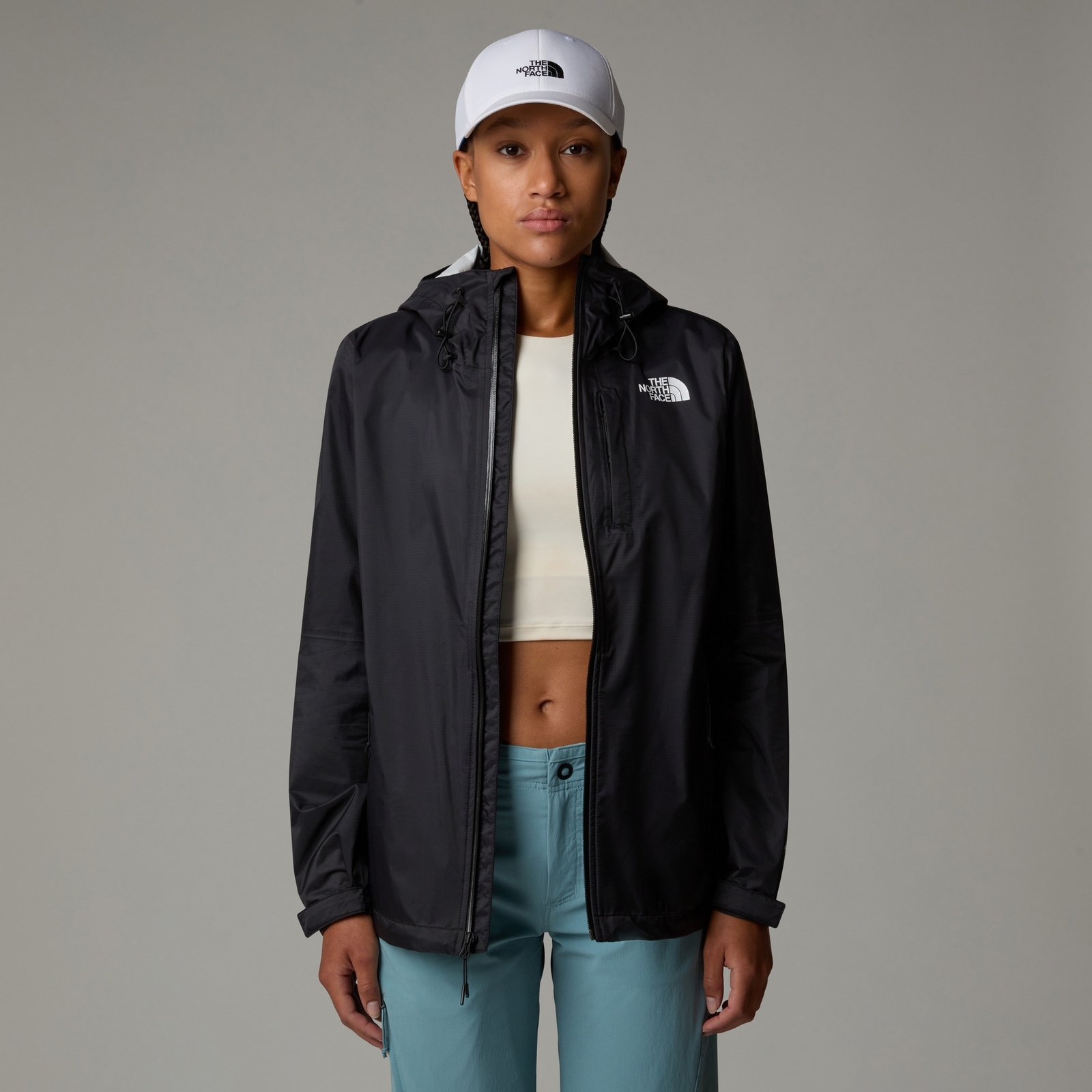 Kurtka wodoodporna damska The North Face ALTA VISTA RN czarna NF0A8BK9JK3