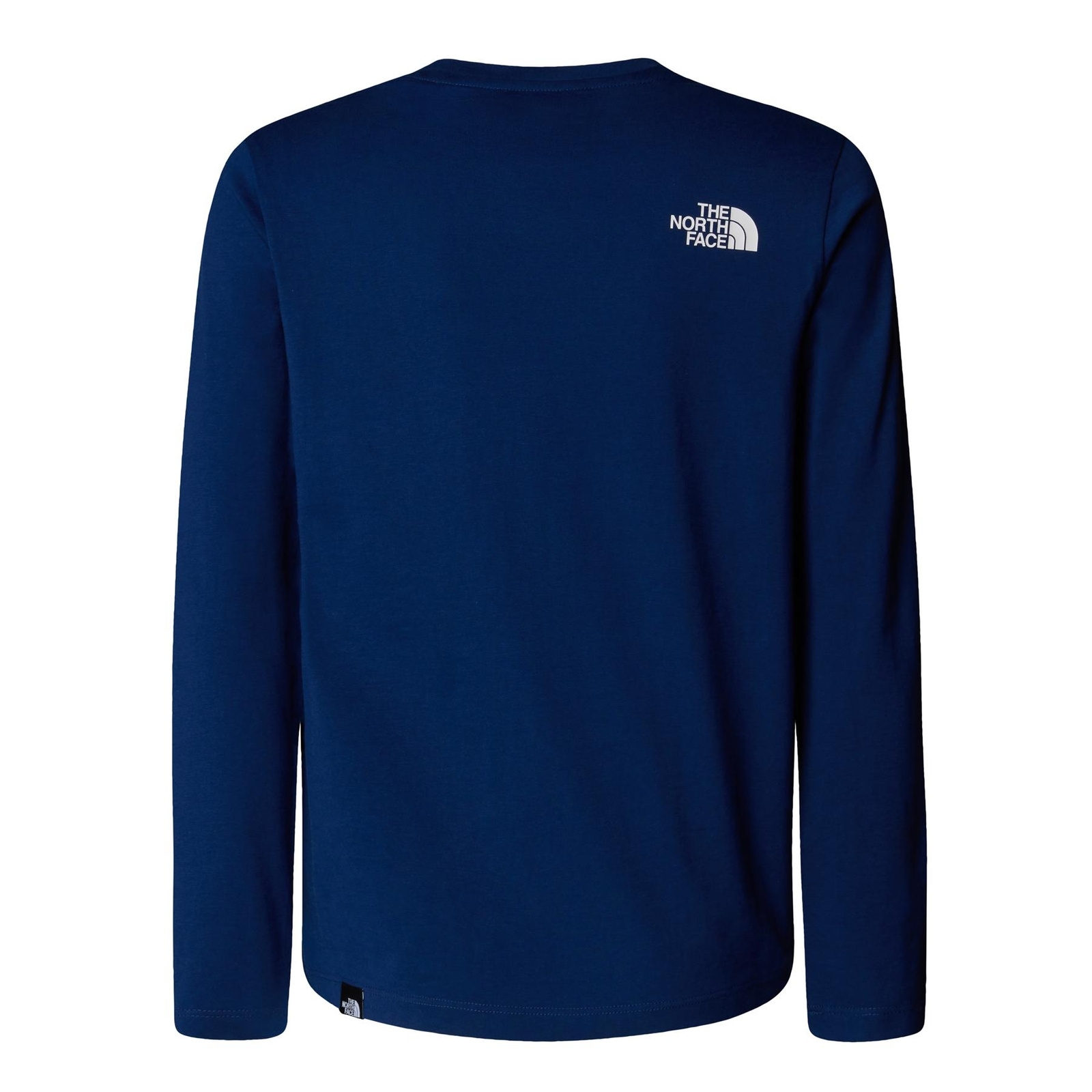 Longsleeve dziecięcy The North Face EASY niebieski NF0A89J2D1R