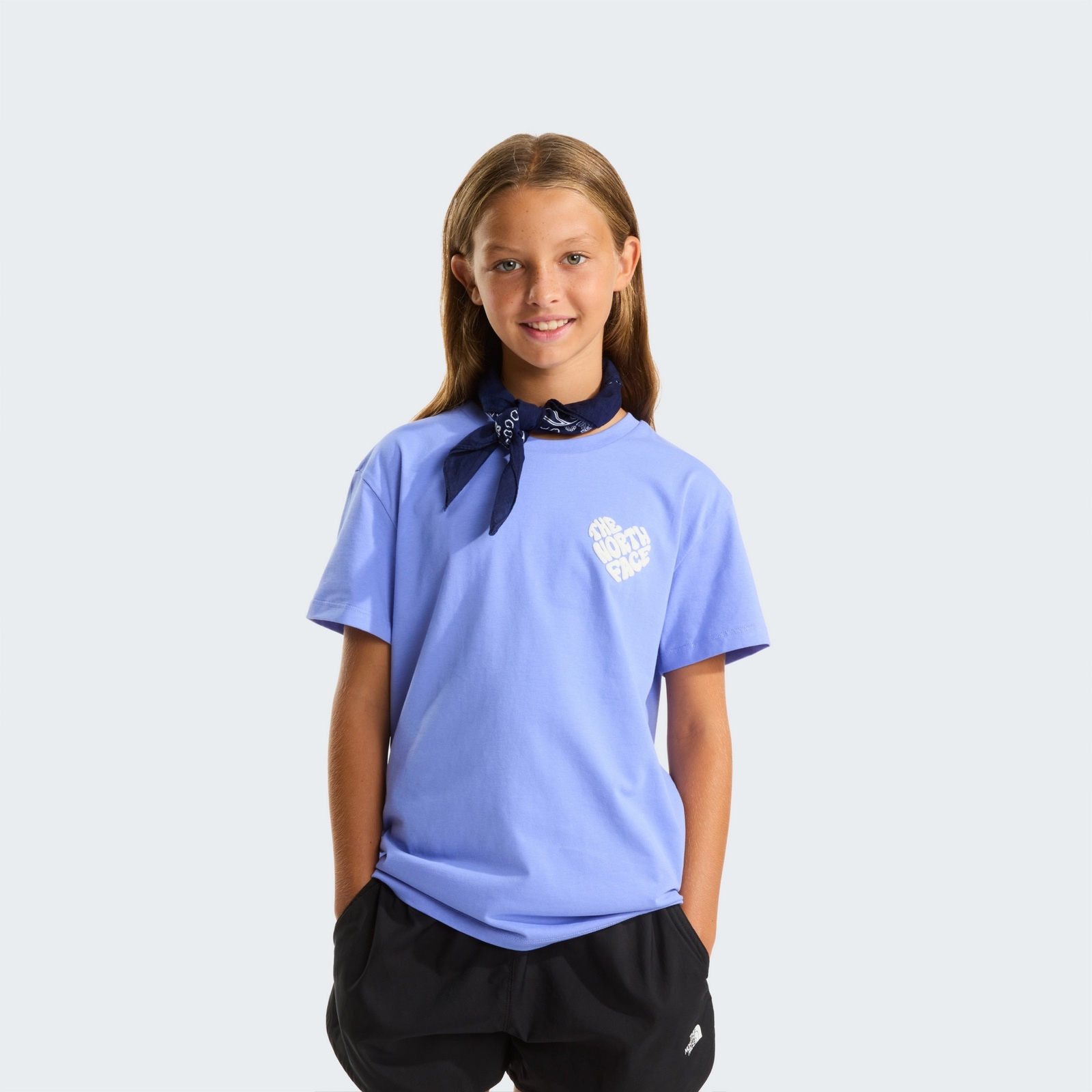 Koszulka dziewcz�ca The North Face BRAND PROUD RELAXED fioletowa NF0A8G1QG74