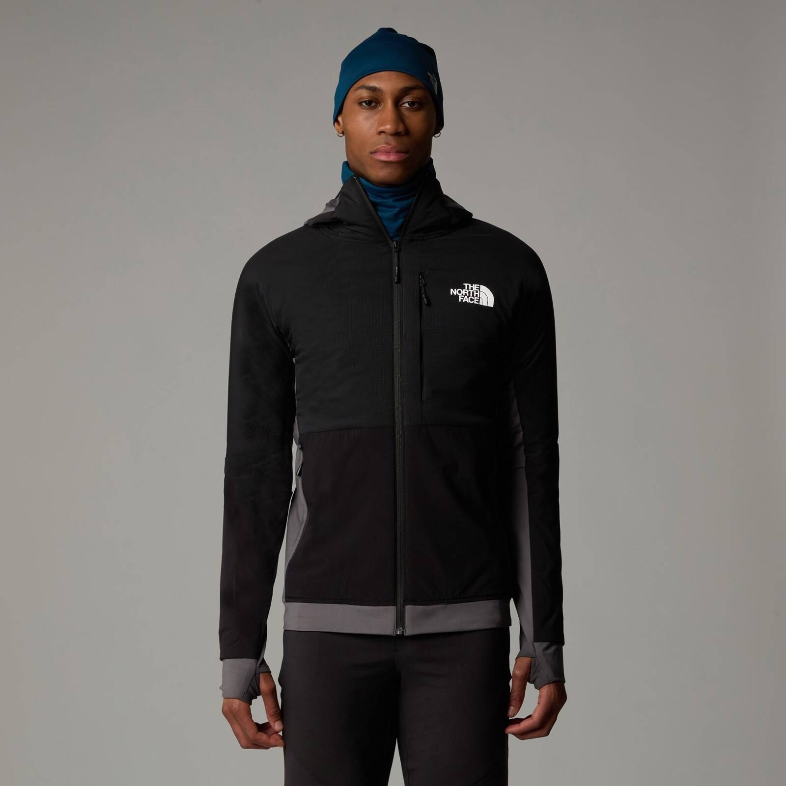 Kurtka hybrydowa męska The North Face BINNTAL VENTRIX czarna NF0A87H17IZ