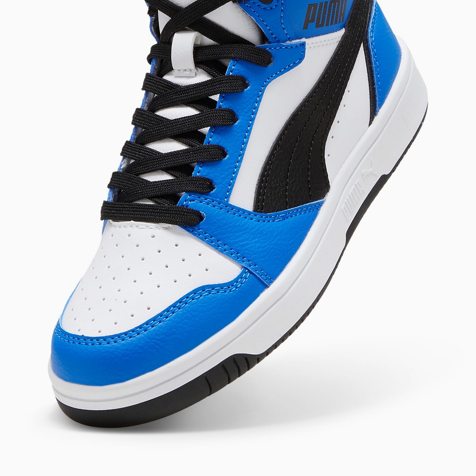 Buty sportowe dziecice Puma REBOUND V6 MID JR wielokolorowe 39383106