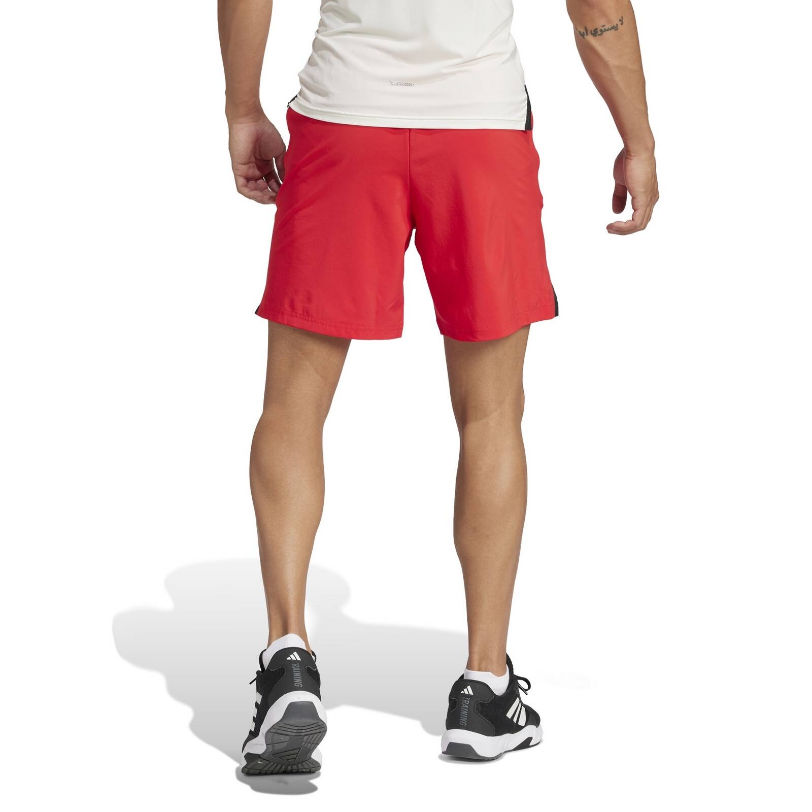 Spodenki treningowe mskie adidas D4T czerwone JP4940