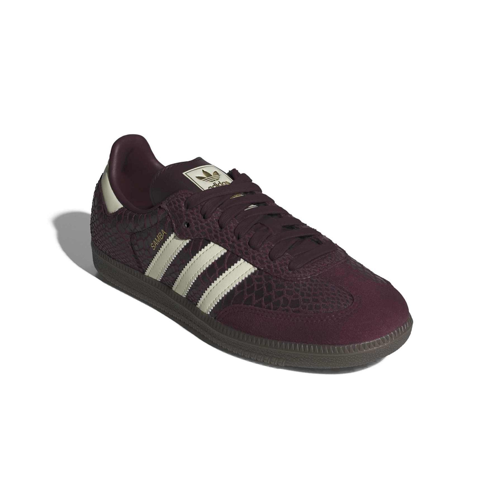Buty sportowe damskie adidas SAMBA OG bordowe IH3979