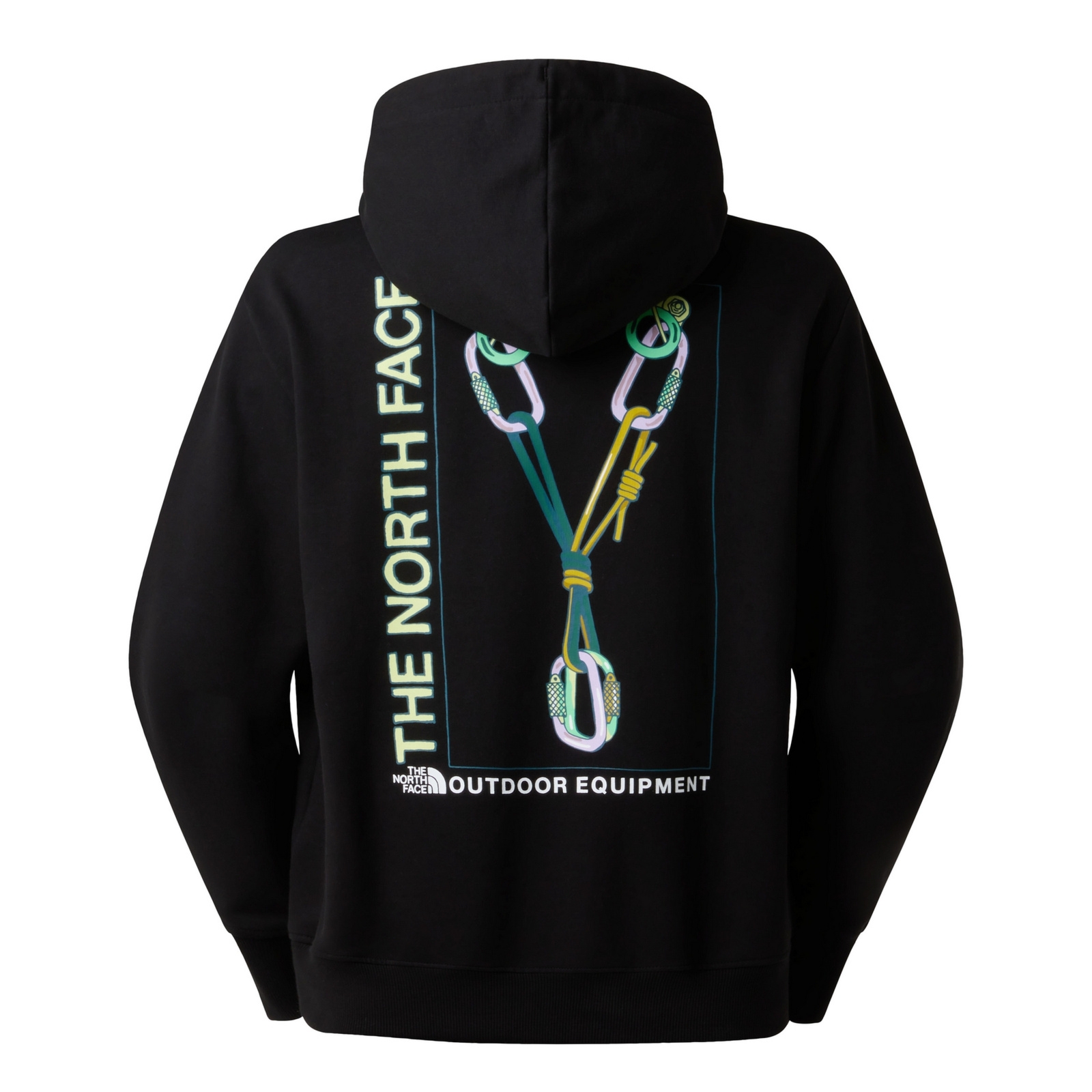 Bluza z kapturem unisex The North Face EXPLORE GEAR czarna NF0A8F2KJK3
