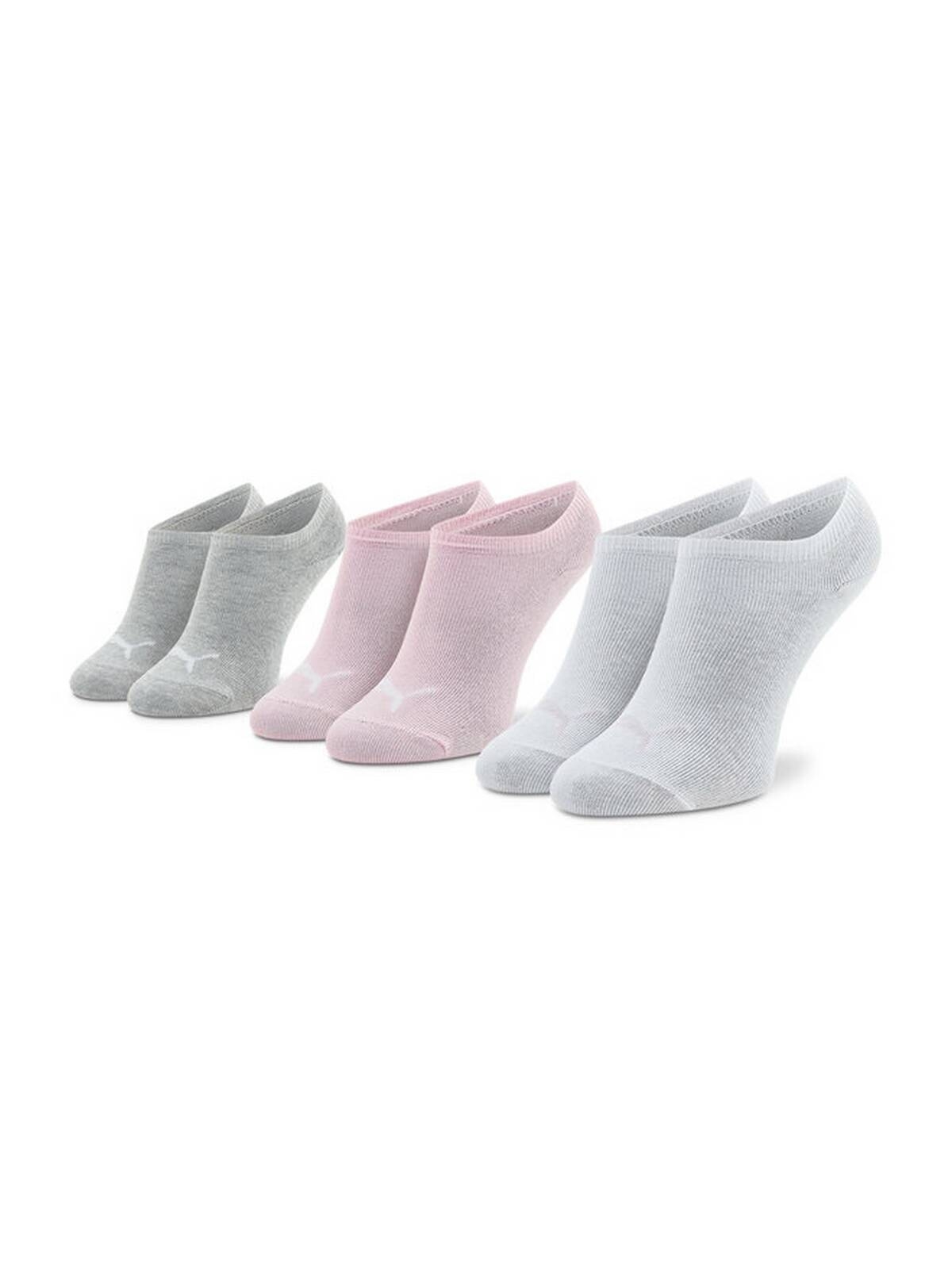 Skarpety dziecice Puma INVISIBLE 3-PACK wielokolorowe 90737418